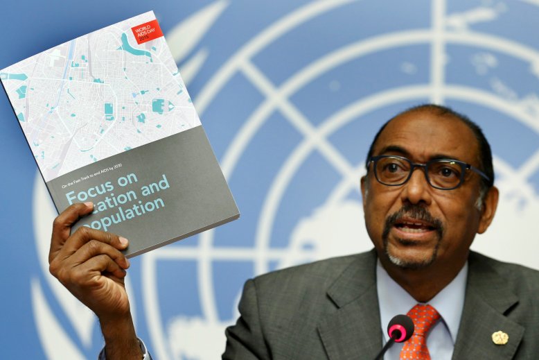 Michel Sidibé, director ejecutivo de ONUSIDA. Foto: Reuters.