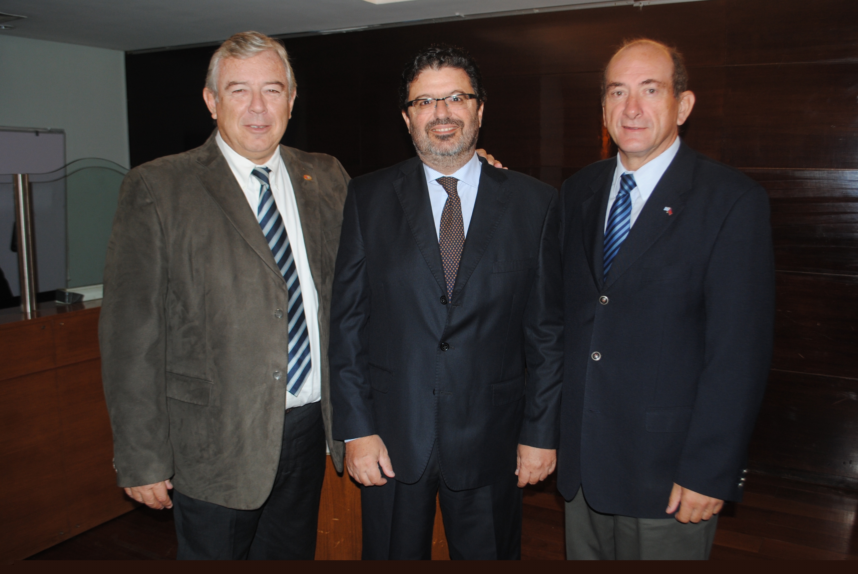 Jorge Vidal, Pablo Montaldo, Luis Rodríguez.
