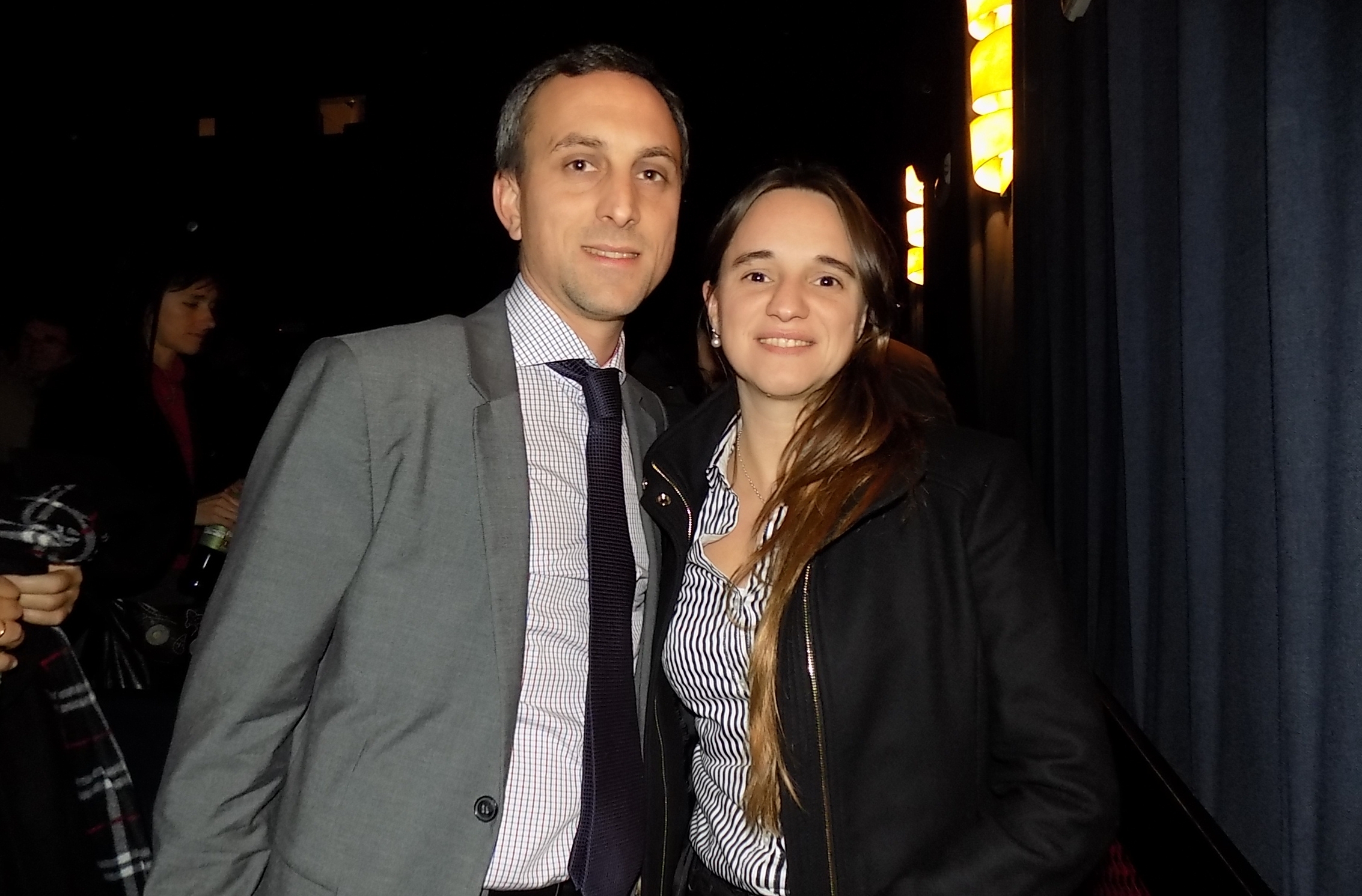 Diego Palmer, Jimena Salaverria.