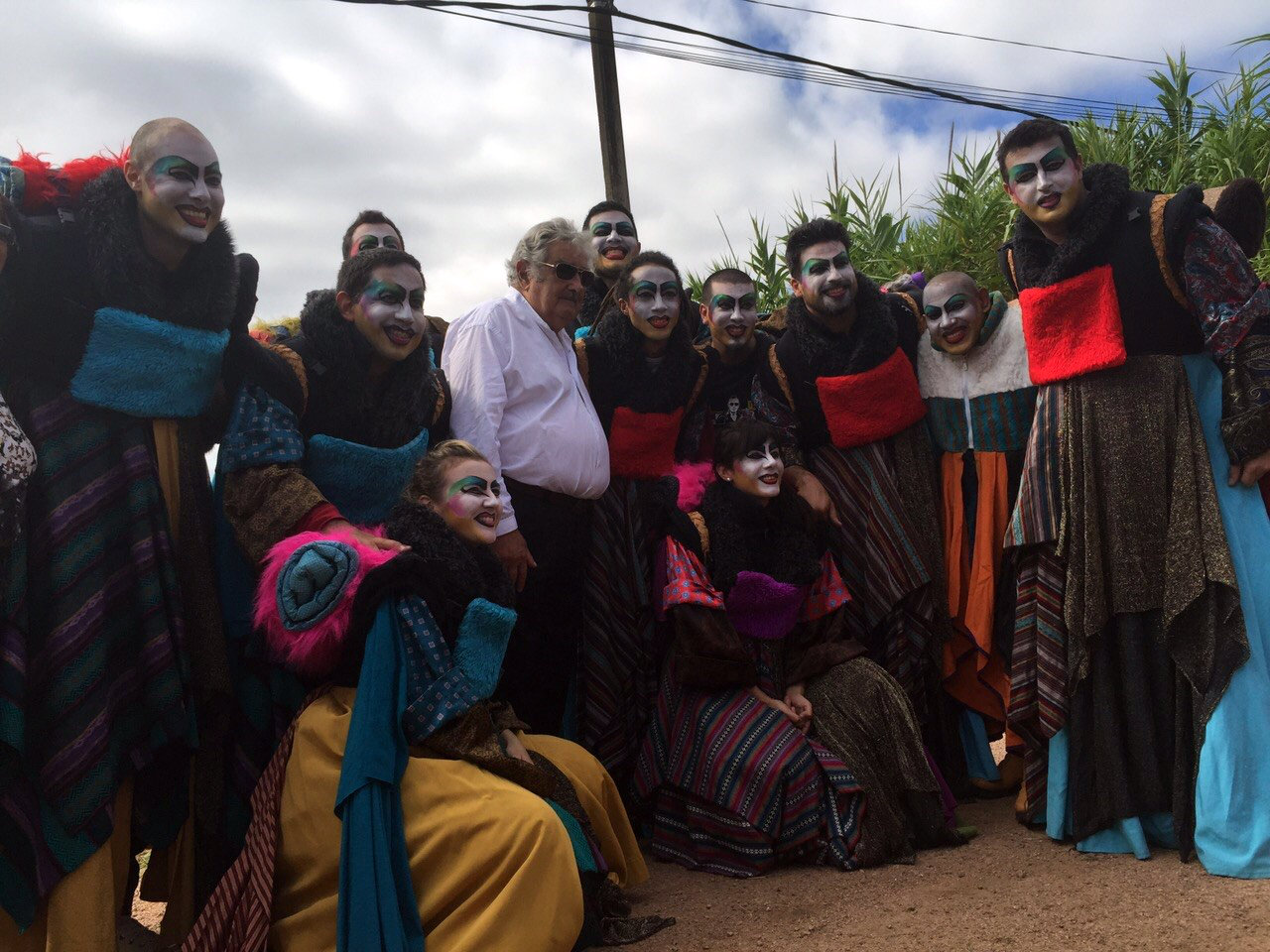 José Mujica inaugura la Escuela Agraria Rincón del Cerro. Foto: Juan Gari