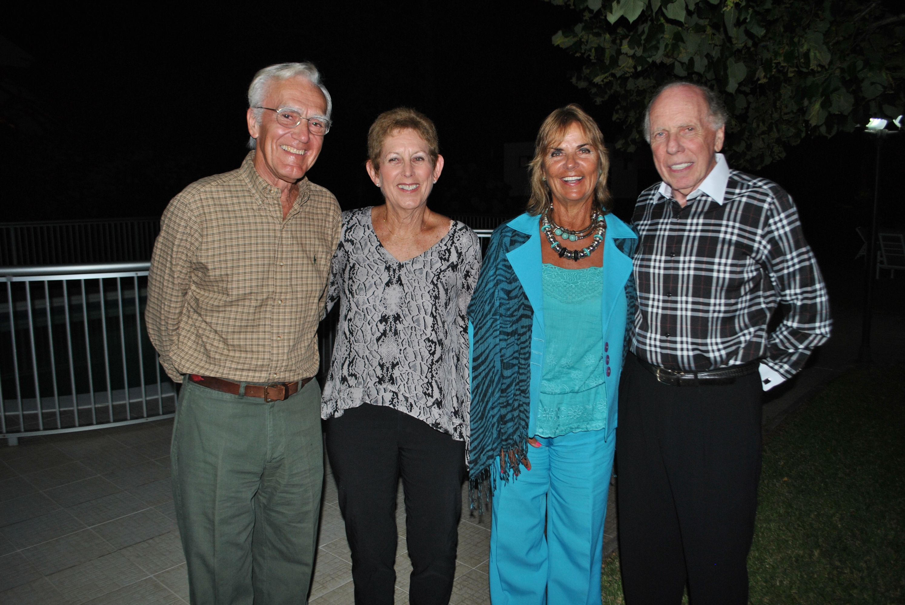 Alberto Brause, Janet Rozman, Virginia Jiménez, de Aréchaga, Gabriel Rozman.