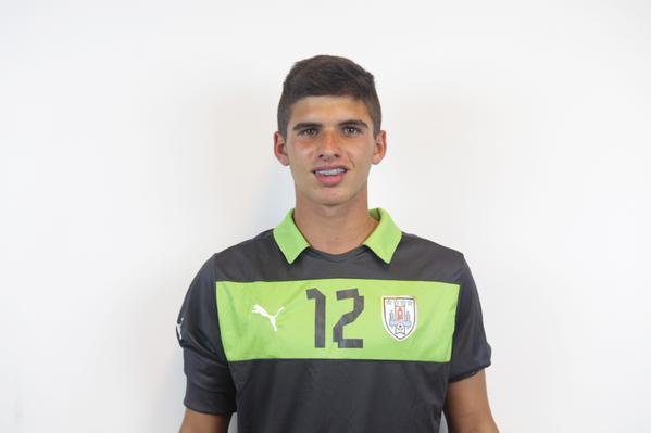 Juan Tinaglini - Golero - River Plate. Foto: AUF.