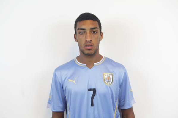 Wiston Fernández - Volante - Defensor Sporting. Foto: AUF.