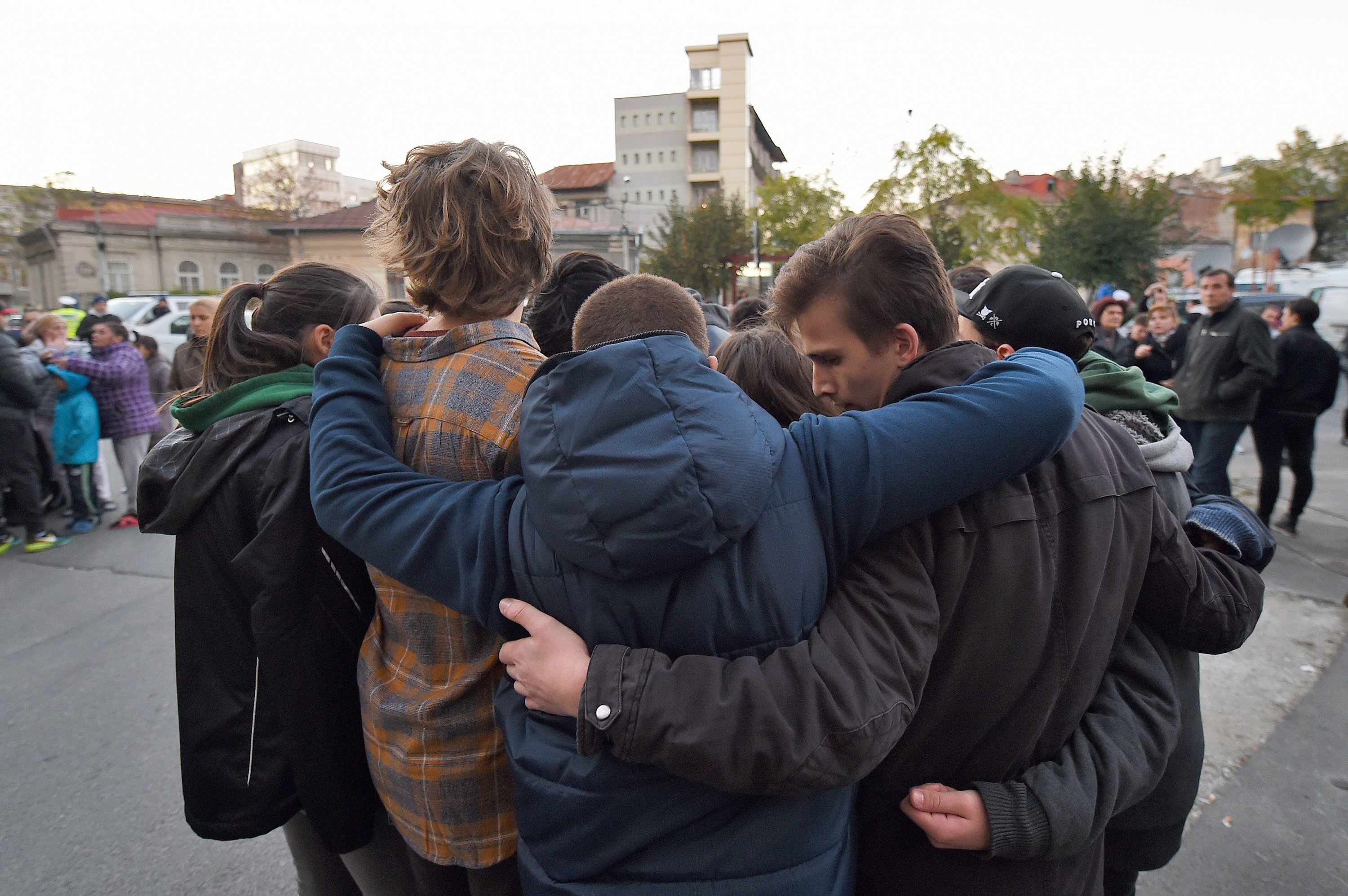 Honor a víctimas del incendio. Foto: AFP