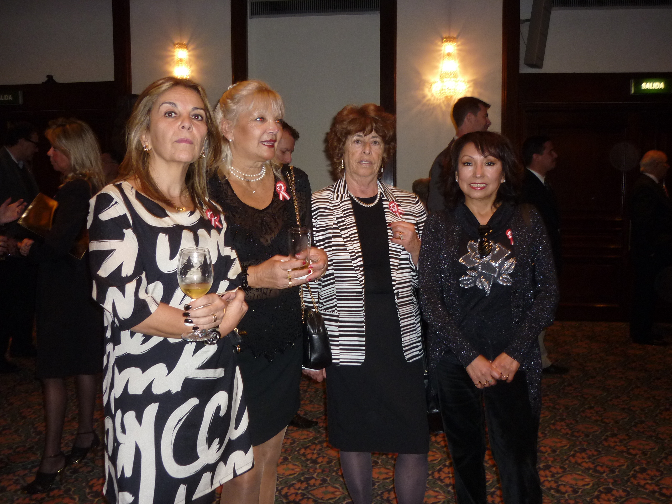 Clara Stephone, Rosario Alonso, Inés Sisto, Magda Barreto.