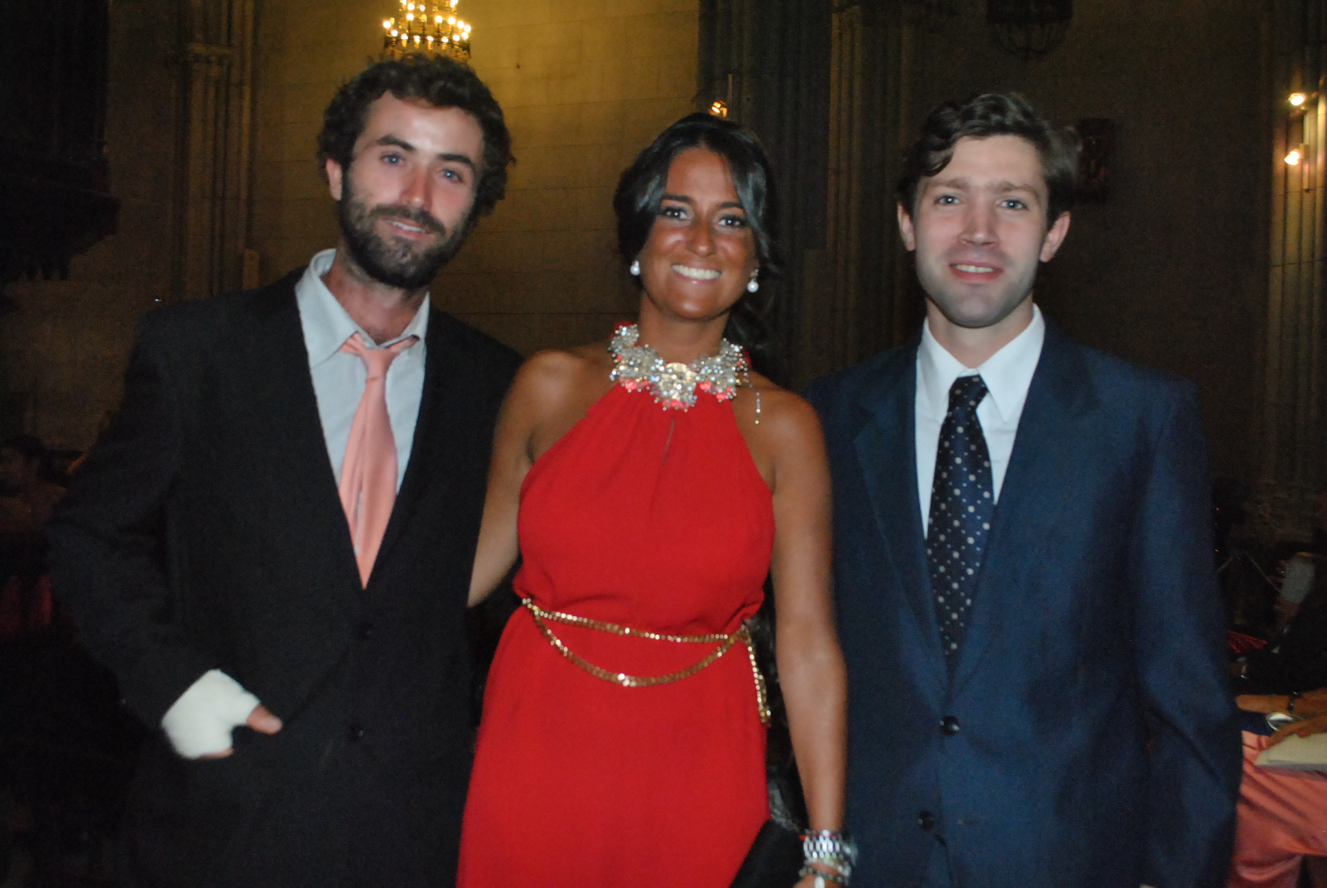 Ignacio Terra, Camila Doghram, Francisco Dugros.
