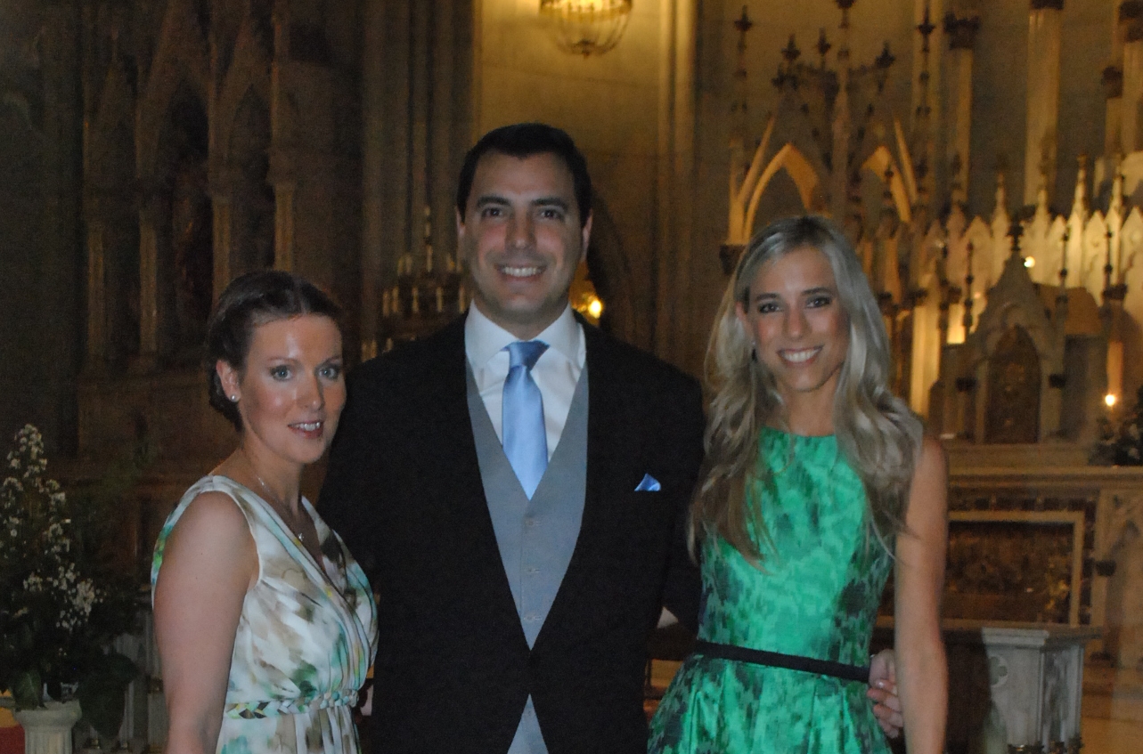 Jennifer Hall, Federico y Mariana Ponce de León.