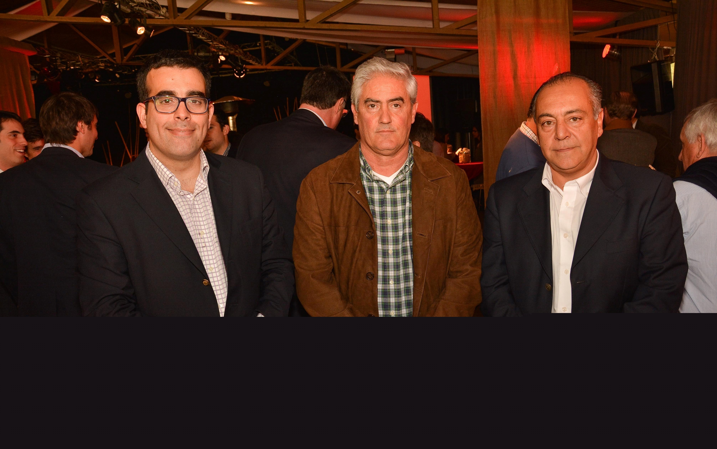 Ignacio Inthamoussu, Agustín Bascou, Javier Doghram.