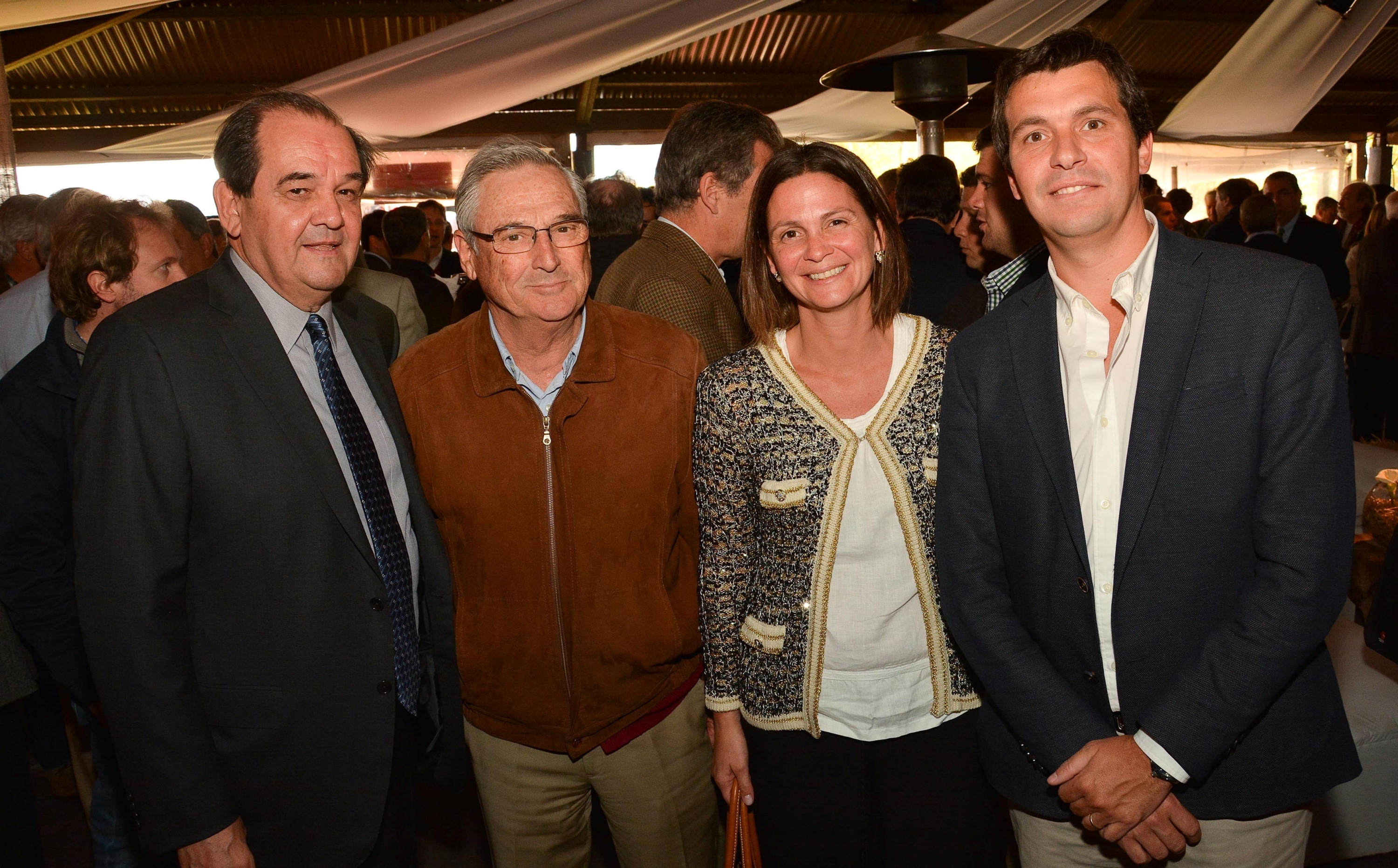 Juan Otegui, Enrique Frontini, María Otegui, Esteban Gherardi.