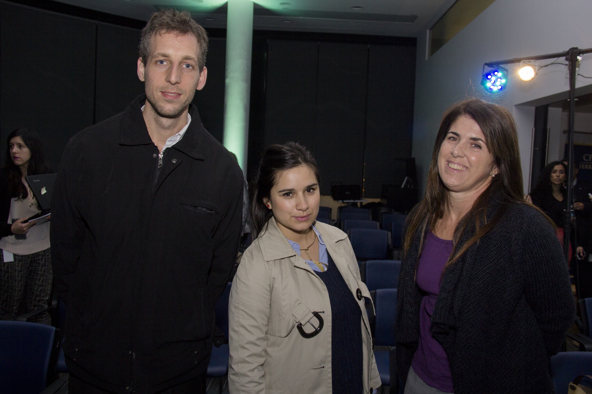 Javier Carrera, María Camila Cárdenas, María Teresa Mendaro