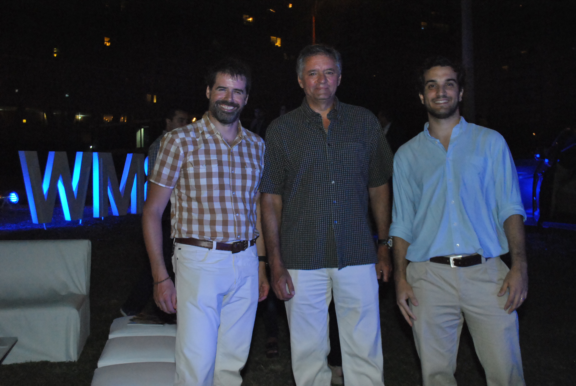 Francisco Ferrés, Alan Roberts, Gonzalo Gamba.
