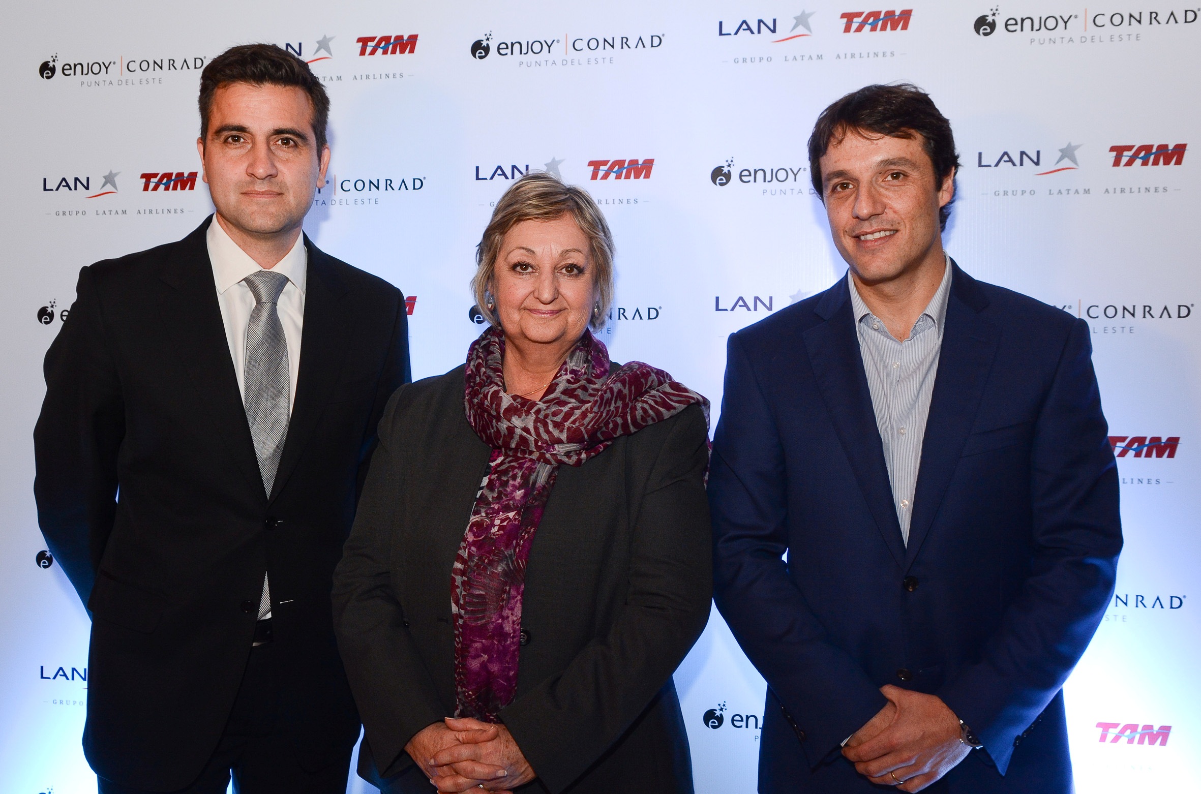 Francisco Chiari, Liliam Kechichián, Juan Eduardo García.