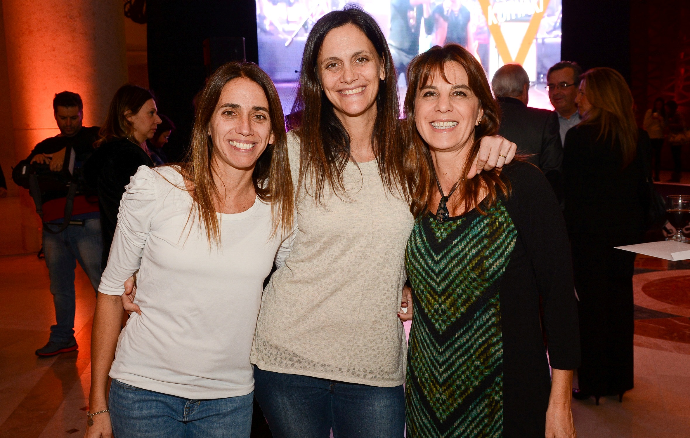 María Laura Bandeira, Verónica Bonfiglio, Rocío Vaz.