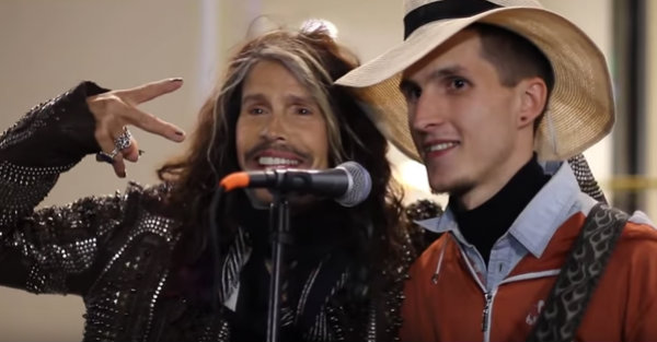 Steven Tyler y su colega
