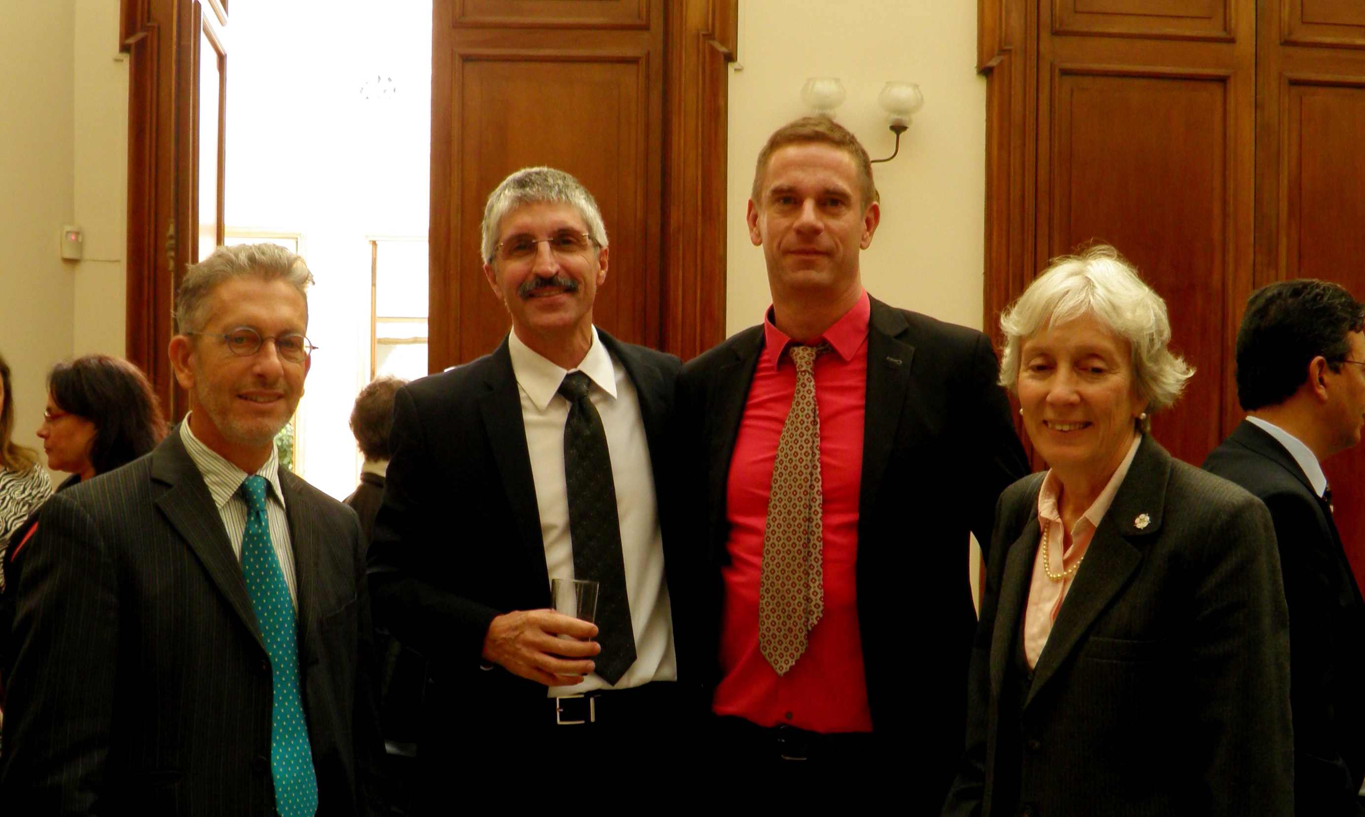 Andrea Nicolaj, Jean-Luc Montes, Christophe Dessaux, Maria Simon.