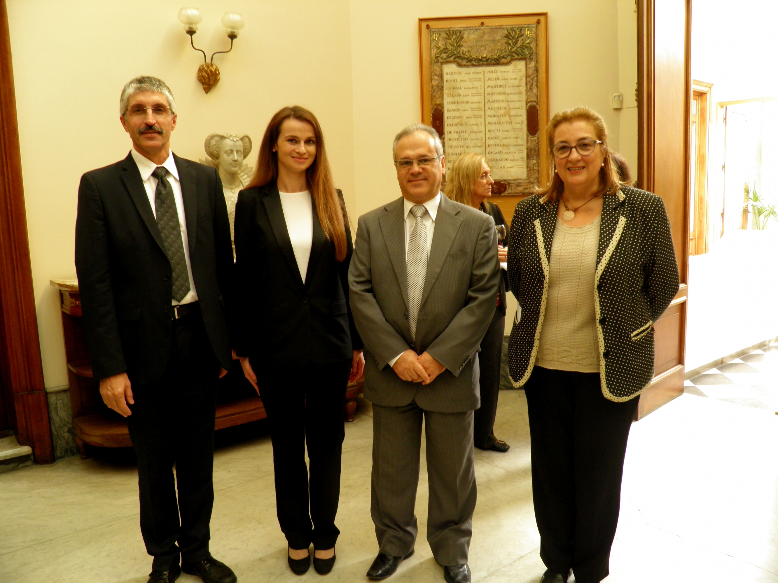 Jean-Luc Montes, Maei Castillon, Sylvain Itté, Emma Ponce de León.