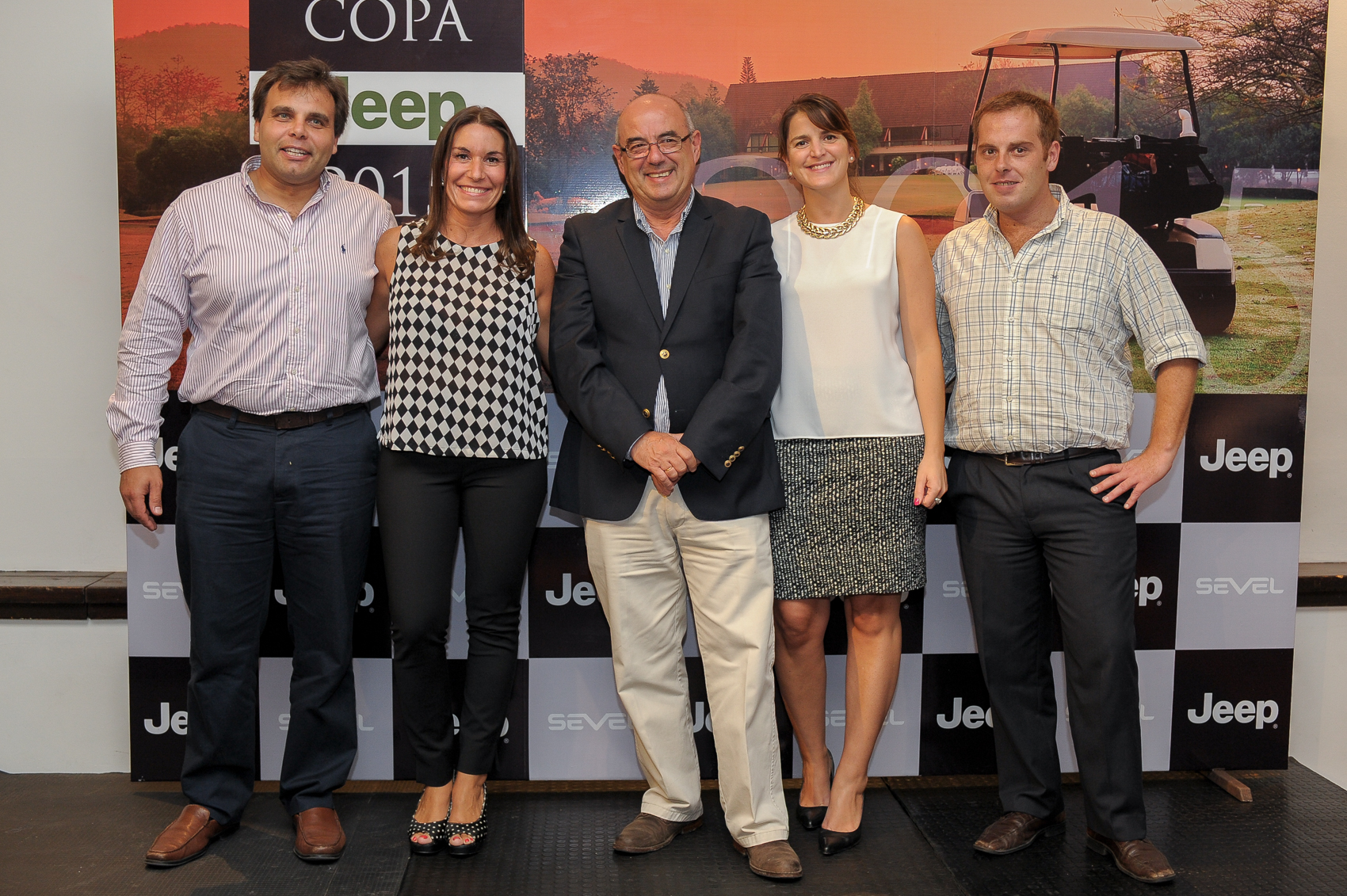 Gonzalo Feistler, Gabriela Colleto, Alberto Gourgues, Josefina Romero, Joaquín Mederos.