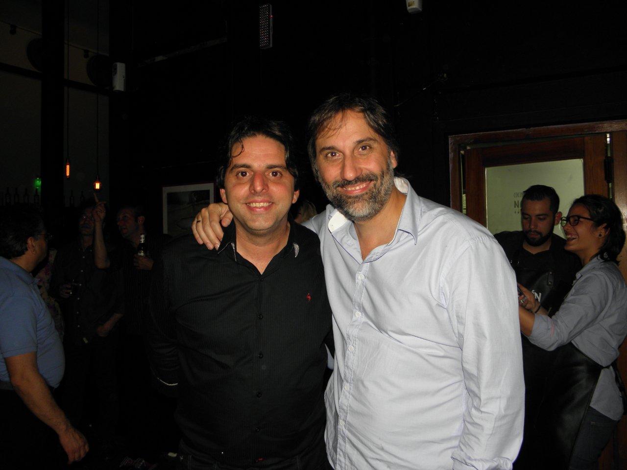 El Piñe y Luis Castro