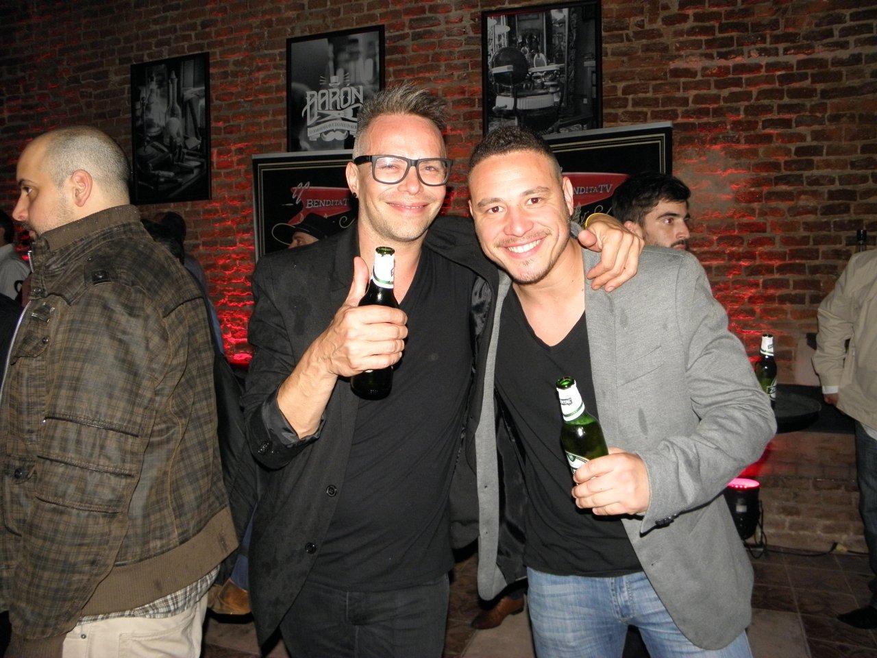 Marito Padrón, divertido en la pista.