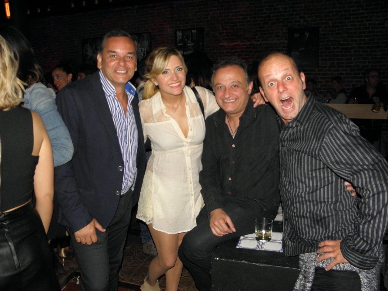 Marcelo Fernández, Rosina Benenati, Luis Alberto Carballo y Pablo Aguirrezábal.