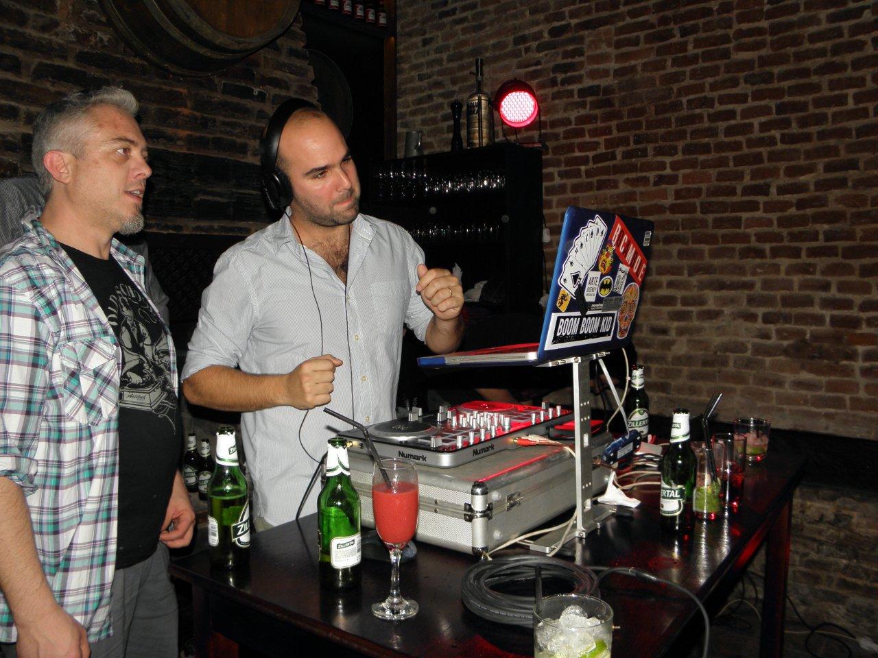 Iñaki Abadie también fue Dj y recibió elogios por su selección de