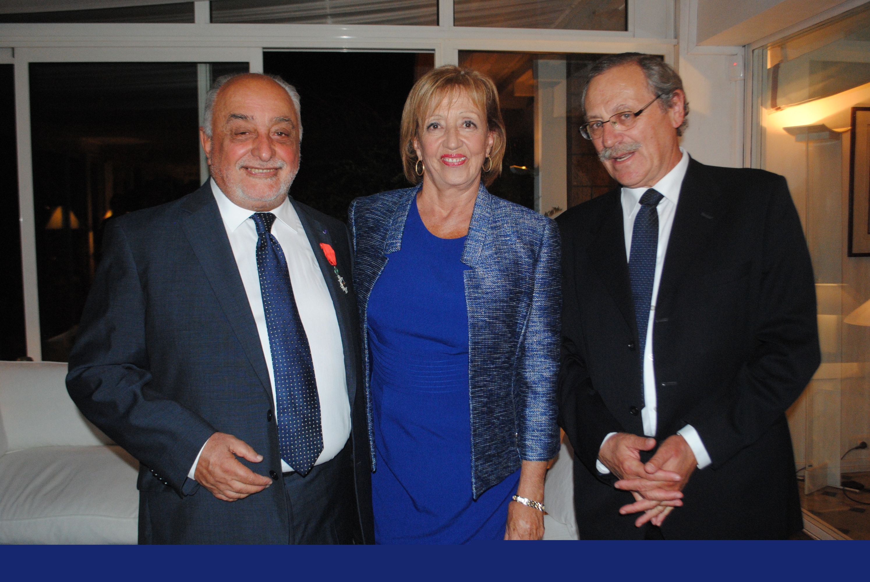 Guillermo Dighiero, María Julia Muñoz, Ricardo Erlhich.