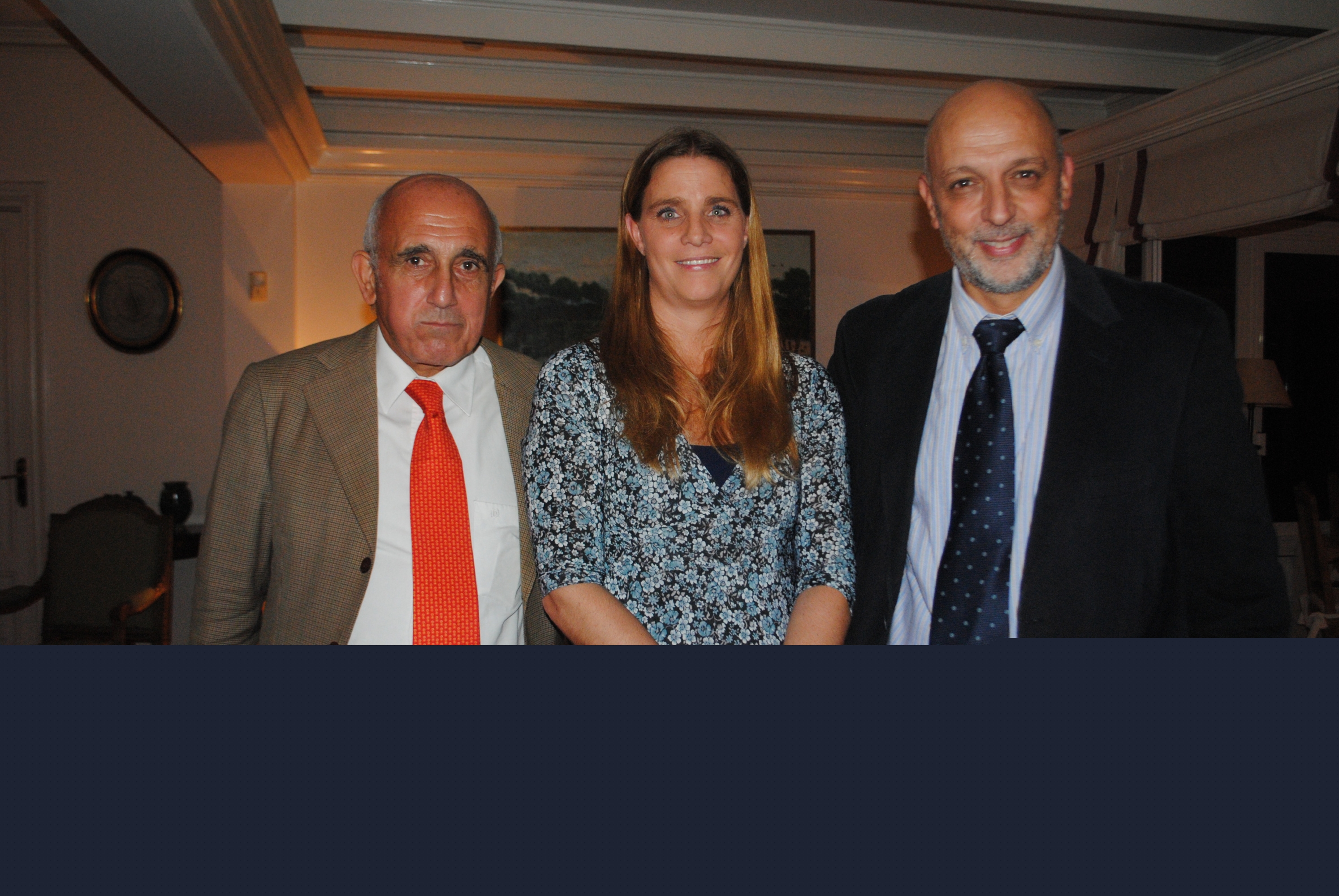 Roberto Markarian, Silvina Bartesaghi, Rafael Radi.