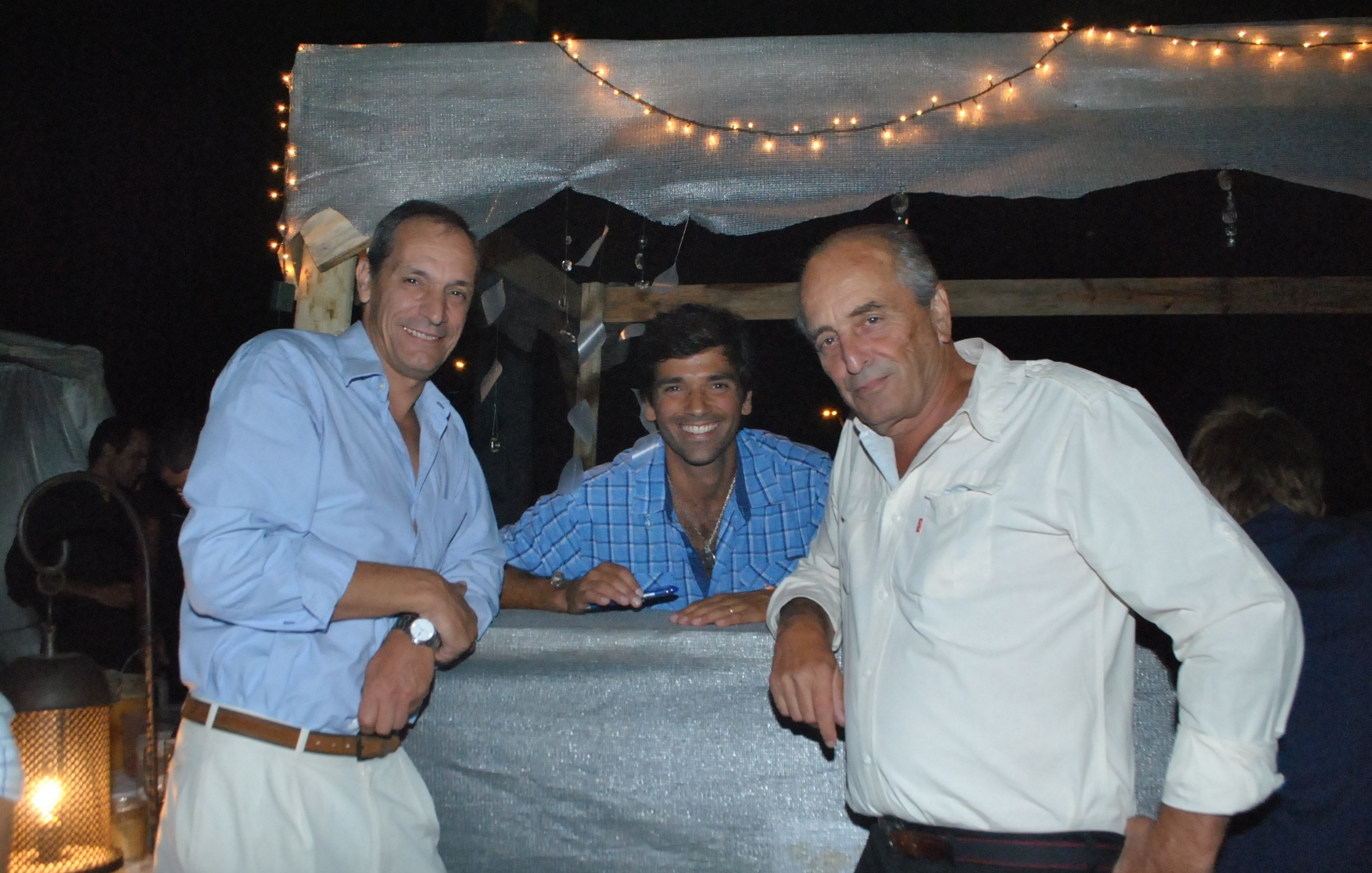 Federico Clavier, Guillermo Borrazás, Pablo Arocena.