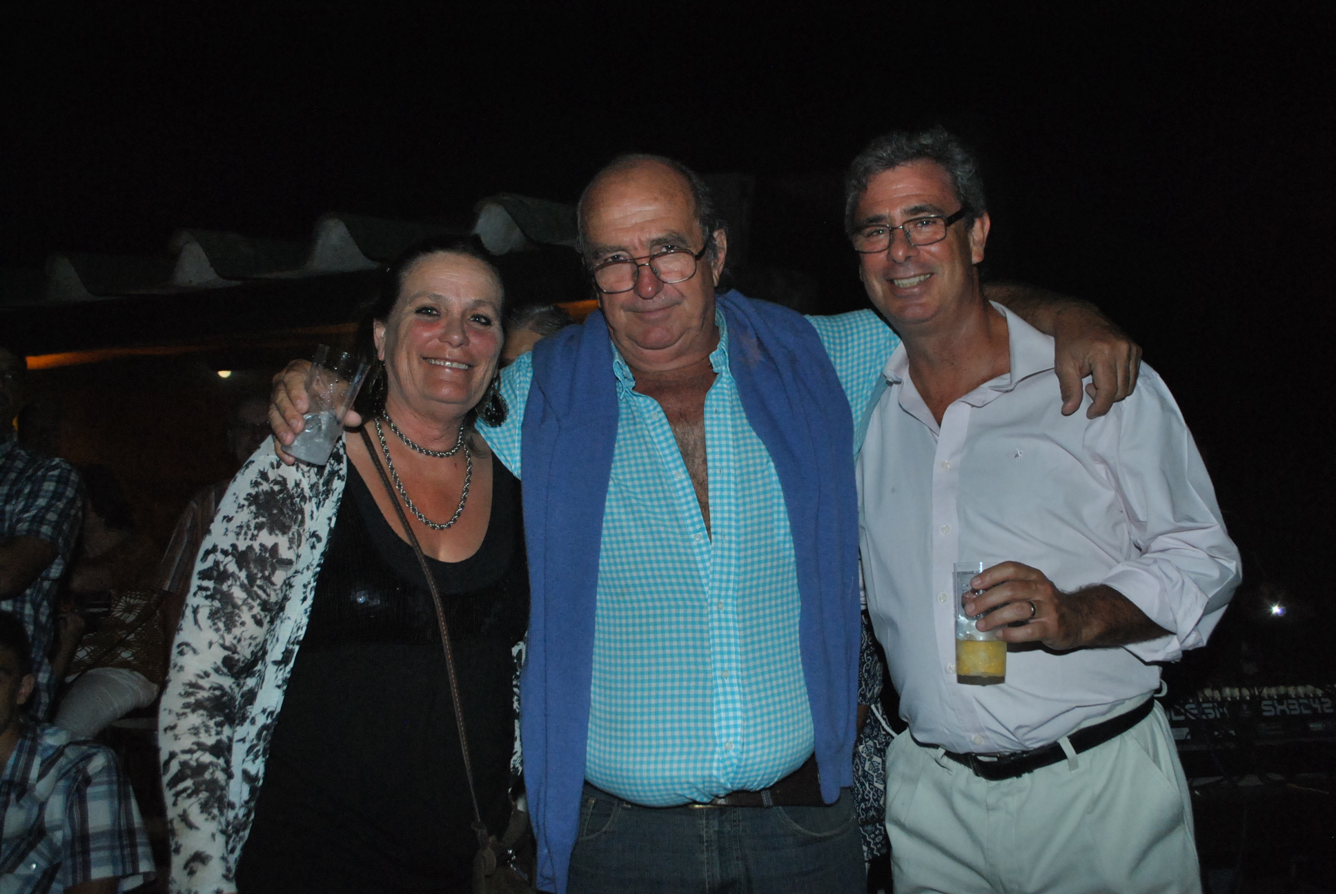 Monique Halty, Fernando Vilar del Valle, José Estévez.