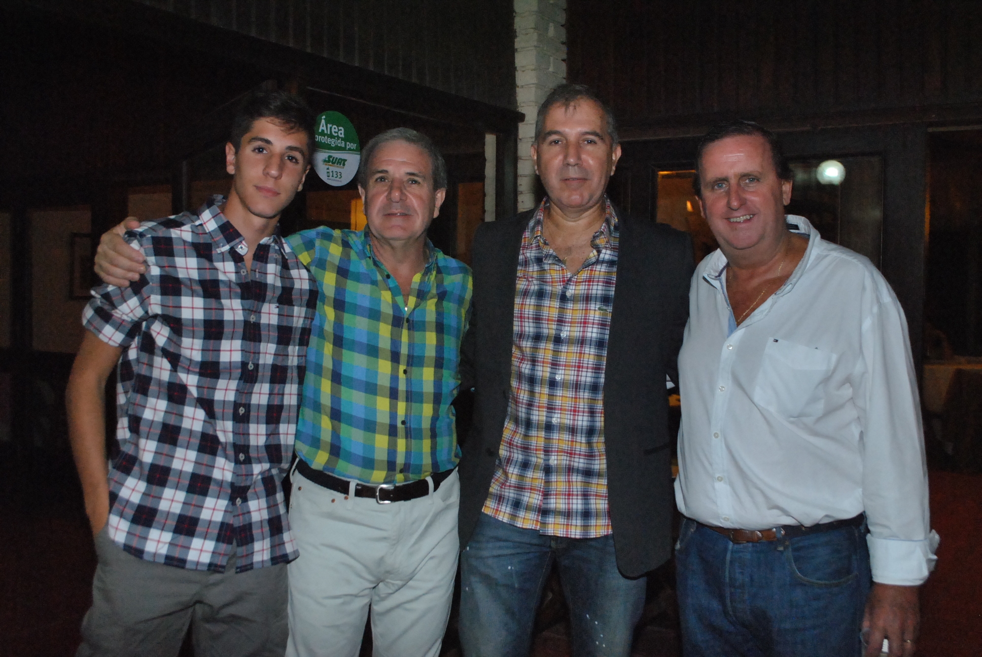 Matías y Daniel Oxacelhay, Alvaro Casco, Gustavo Amor.