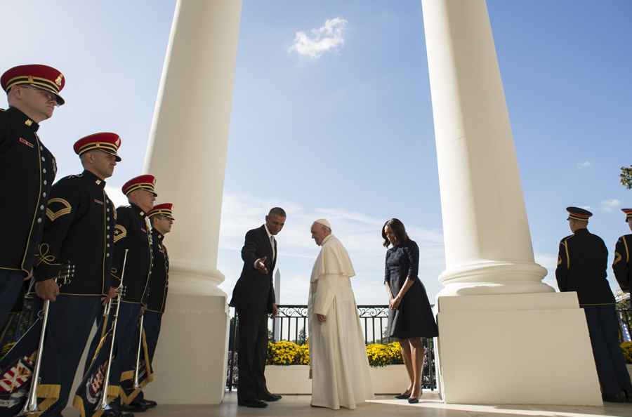 El presidente Obama elogió la figura del Papa por su forma de divulgar la fe. <br>Foto: Reuters