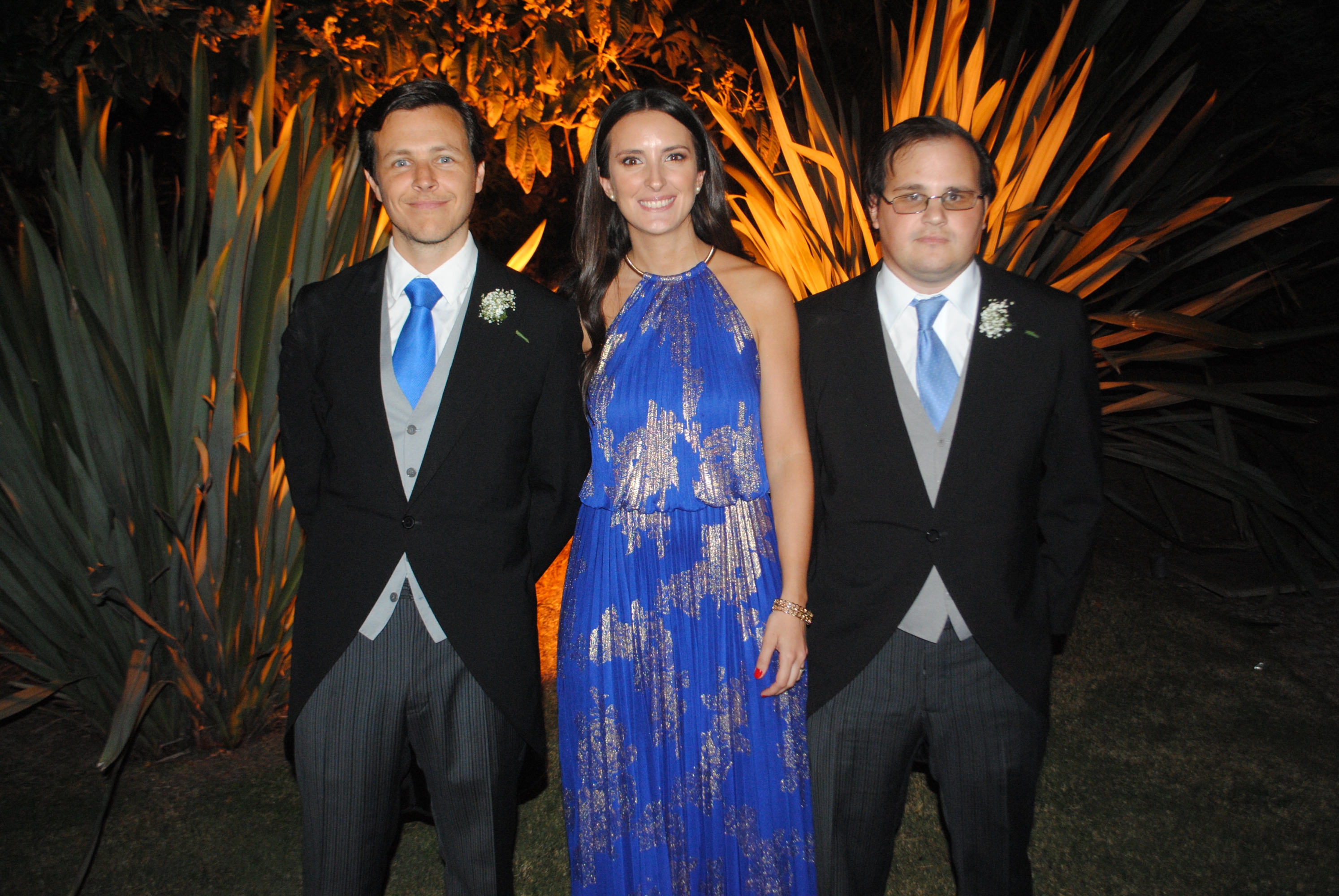 Roman Hughes, Florencia Trujillo, Rafael Hughes.