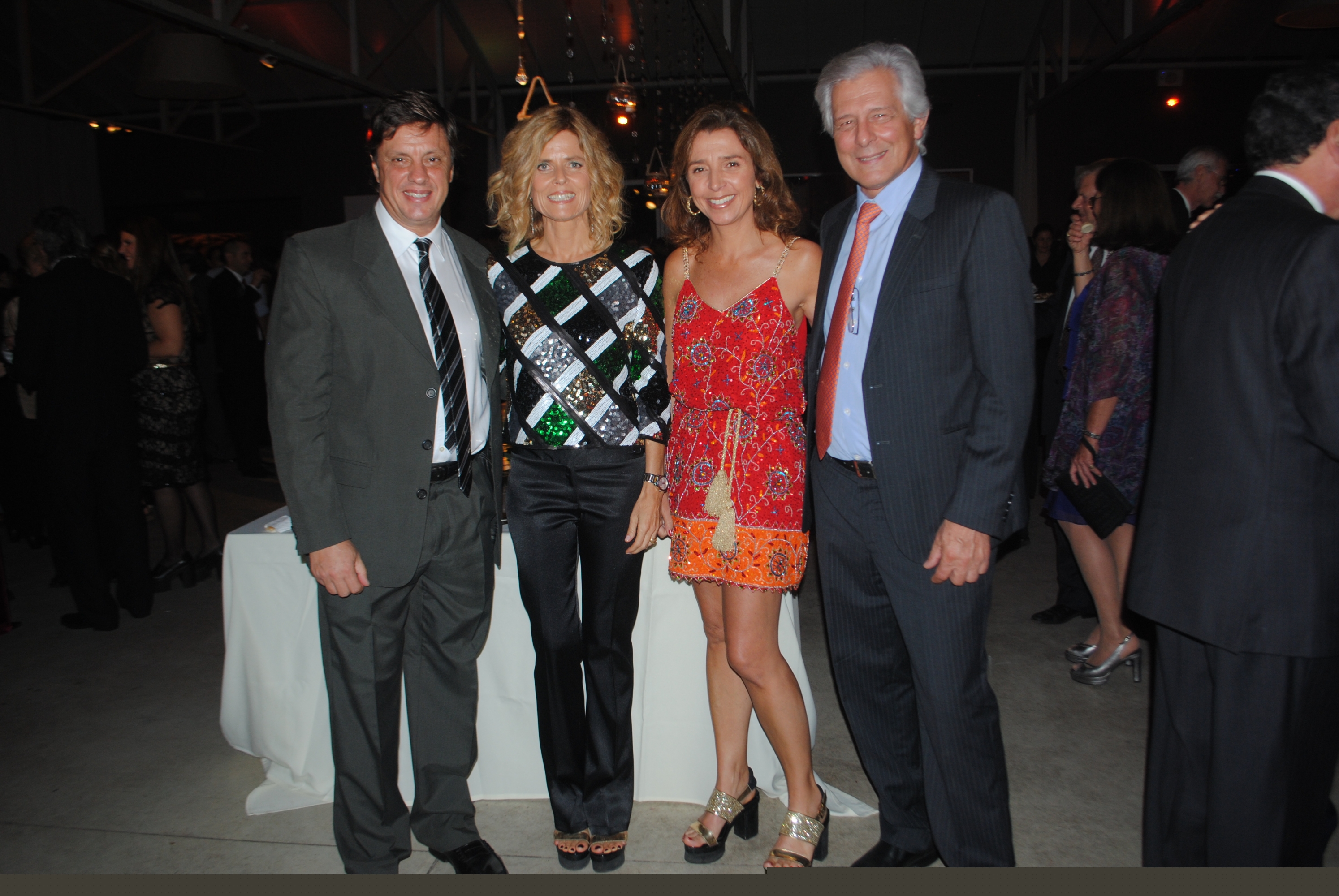 Alberto Baldomir, Julia Elena Ferrés, Amelia Miller de Puente, Roberto Puente.