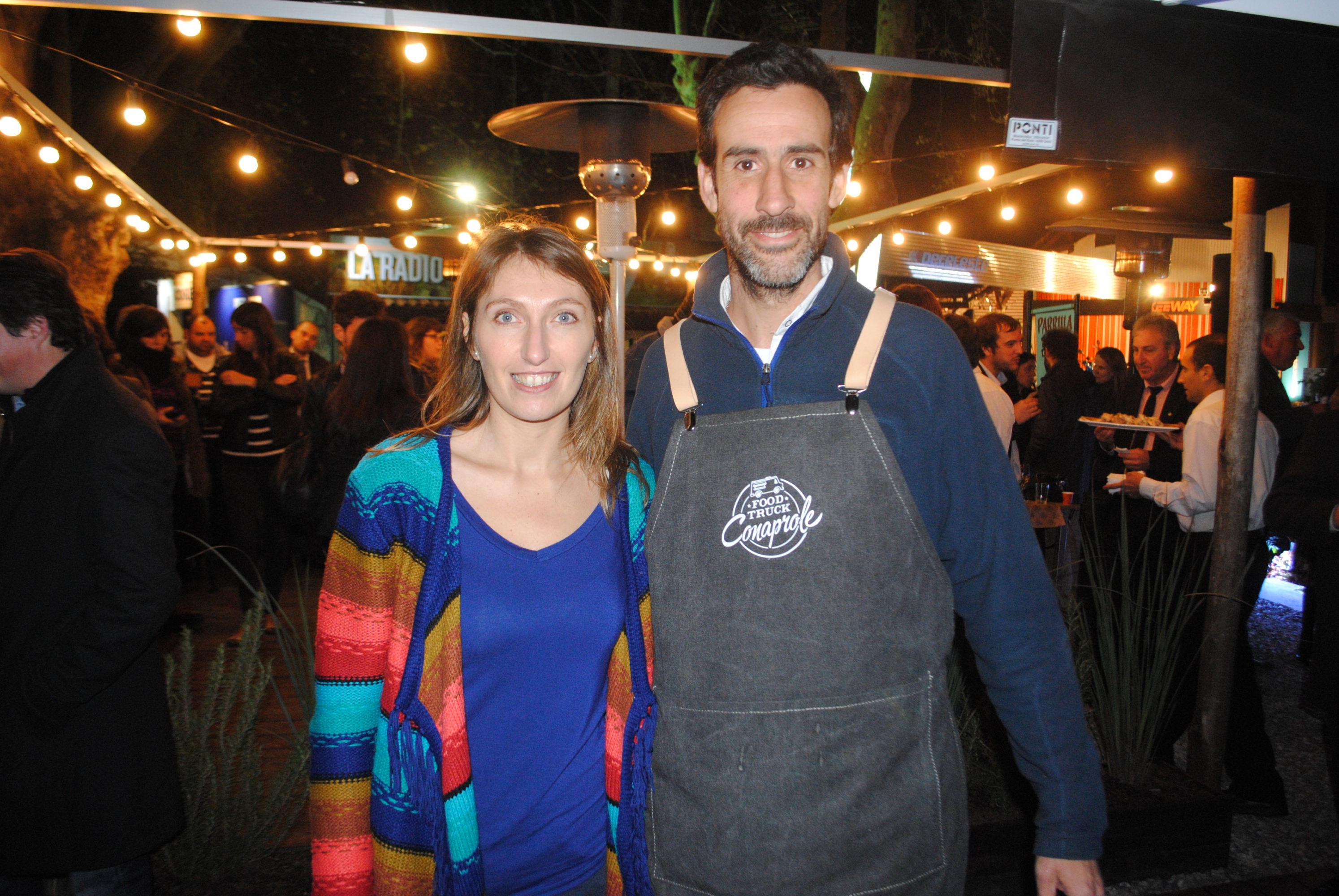 Claudia Cerrutti, Santiago Garat.