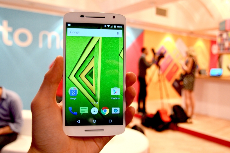 Moto X Play, el nuevo smartphone de Motorola.