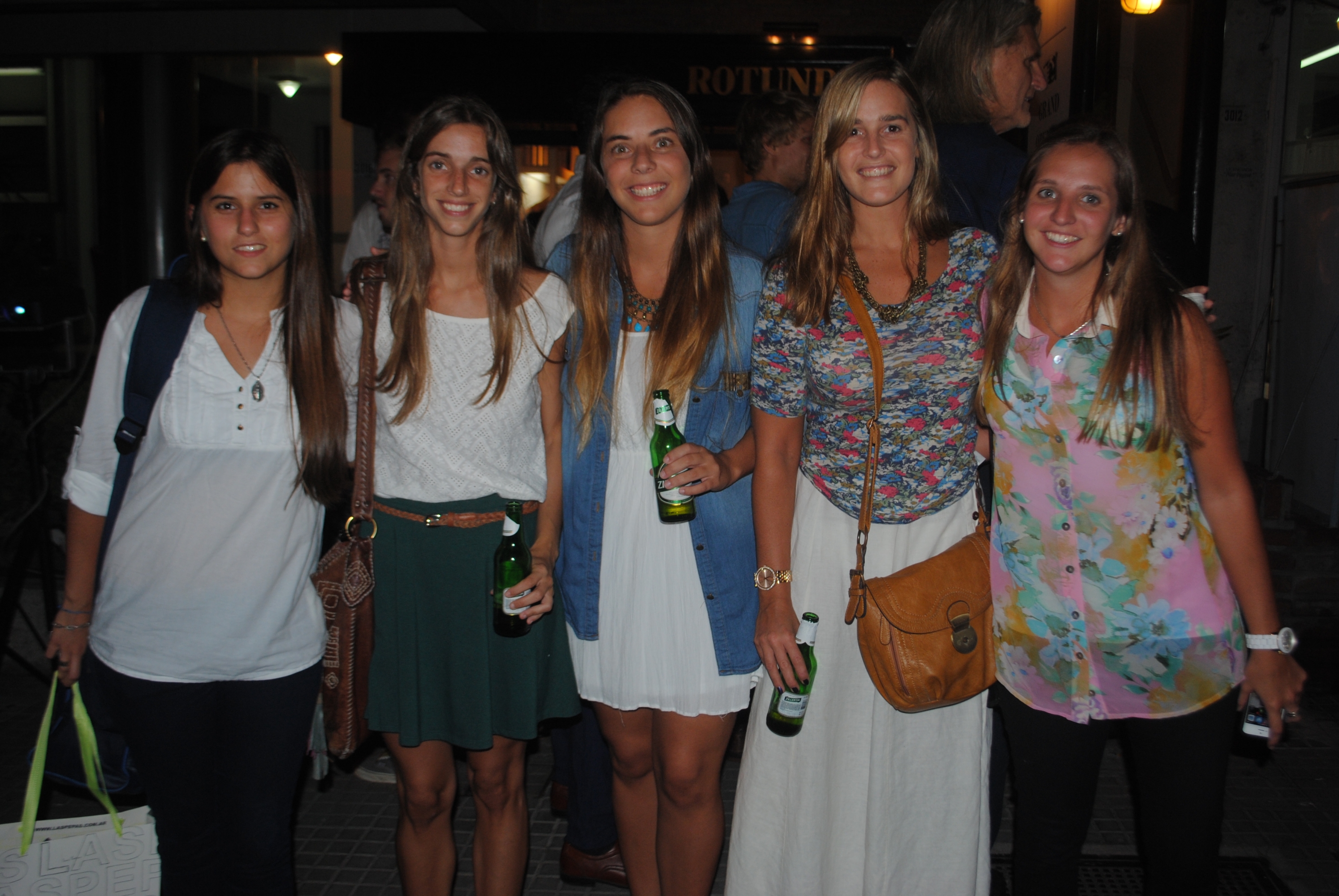 Andrea Noblega, Jimena Marques, Florencia Gimeno, Engenia Rippe, Sofía Cabrera.