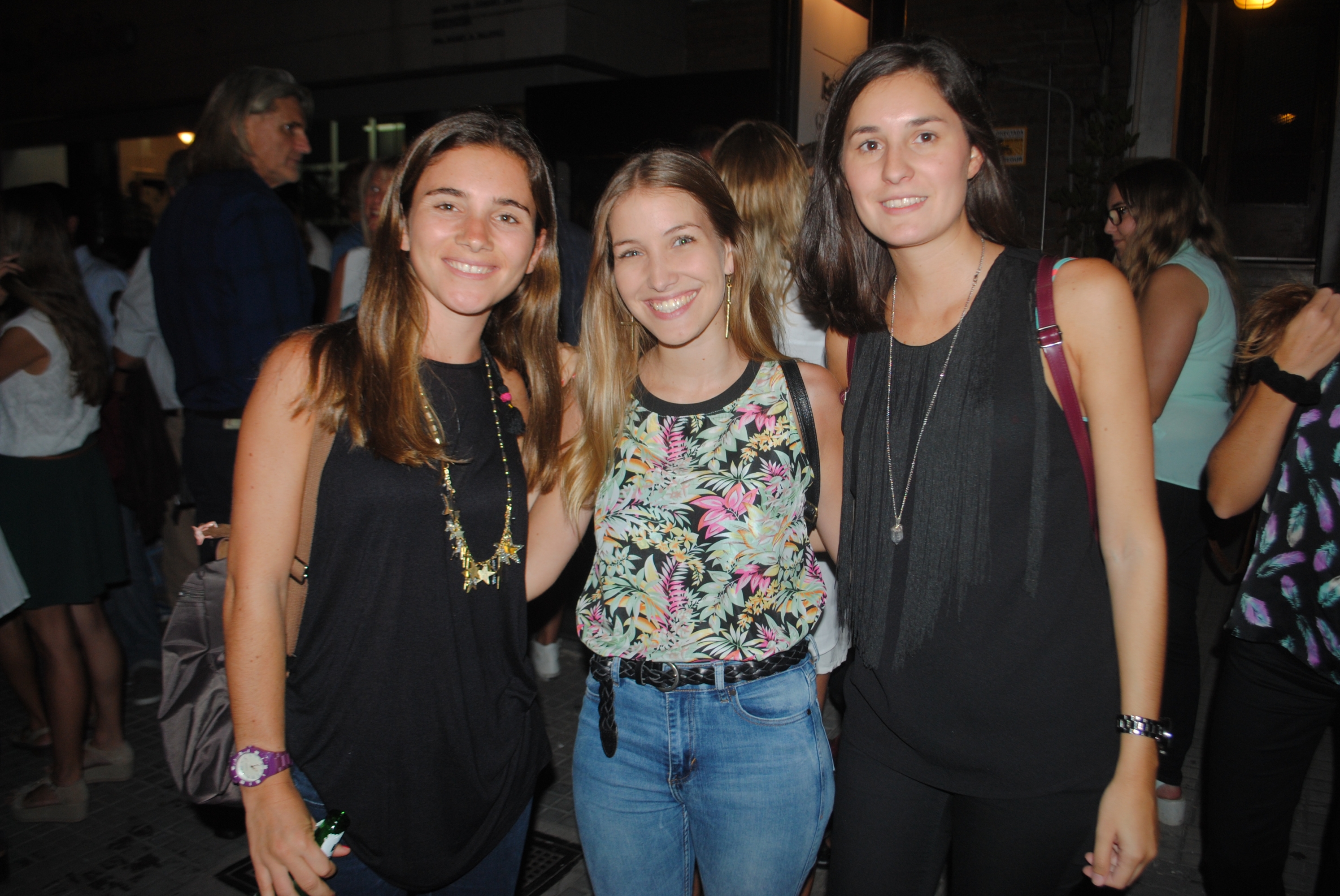 Belén Martínez, Federica Langwagen, Micaela González.