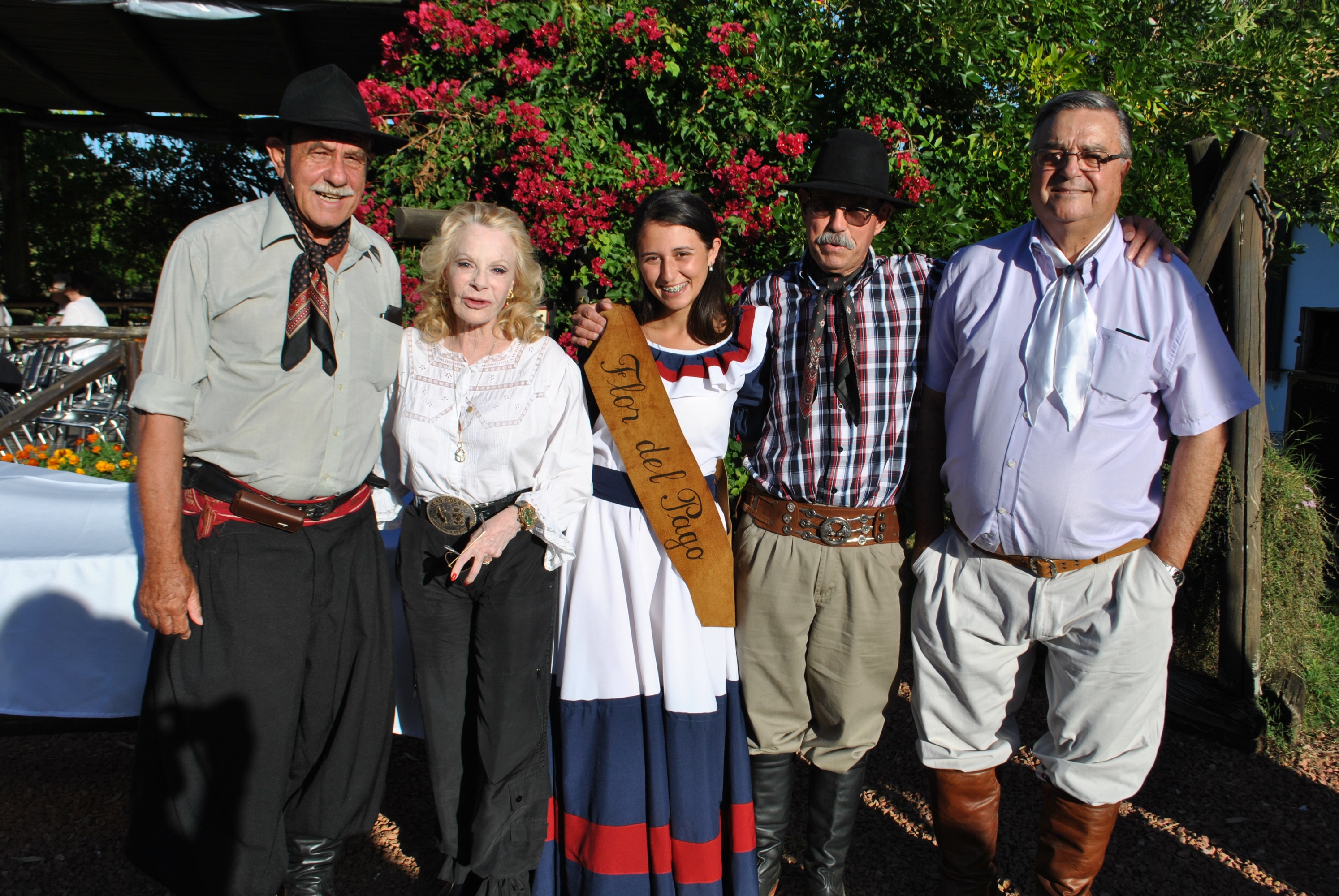 Hugo Pereda, Laetitia d´Arenberg, Bruna Vázquez, Sergio Da Rosa, Felipe Bruno.