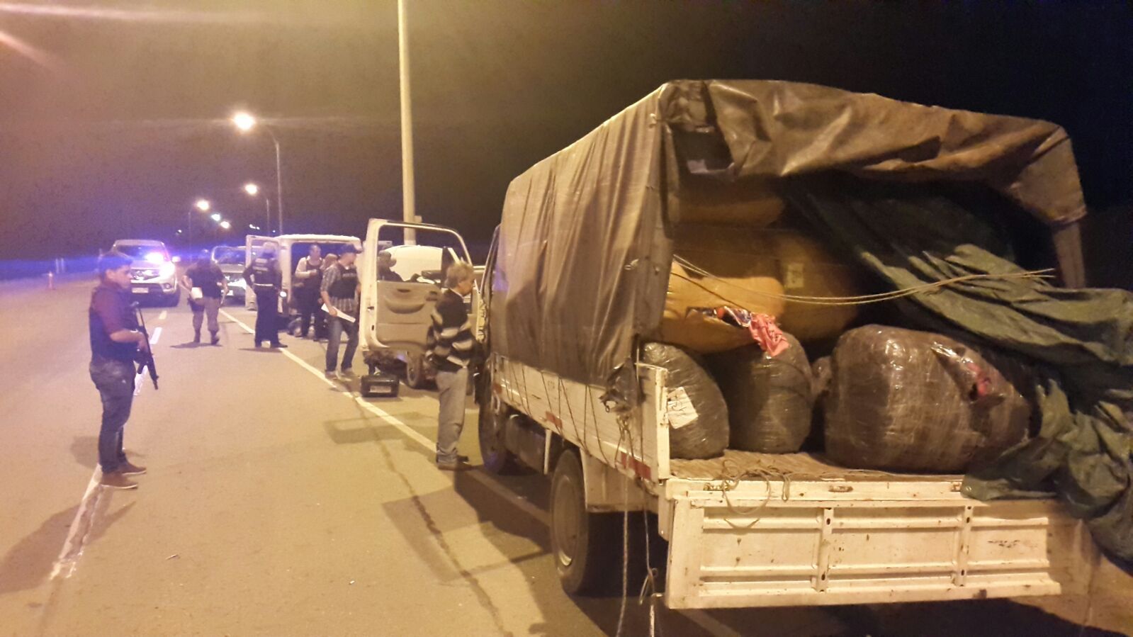 Contrabando en Río Negro. Foto: Daniel Rojas