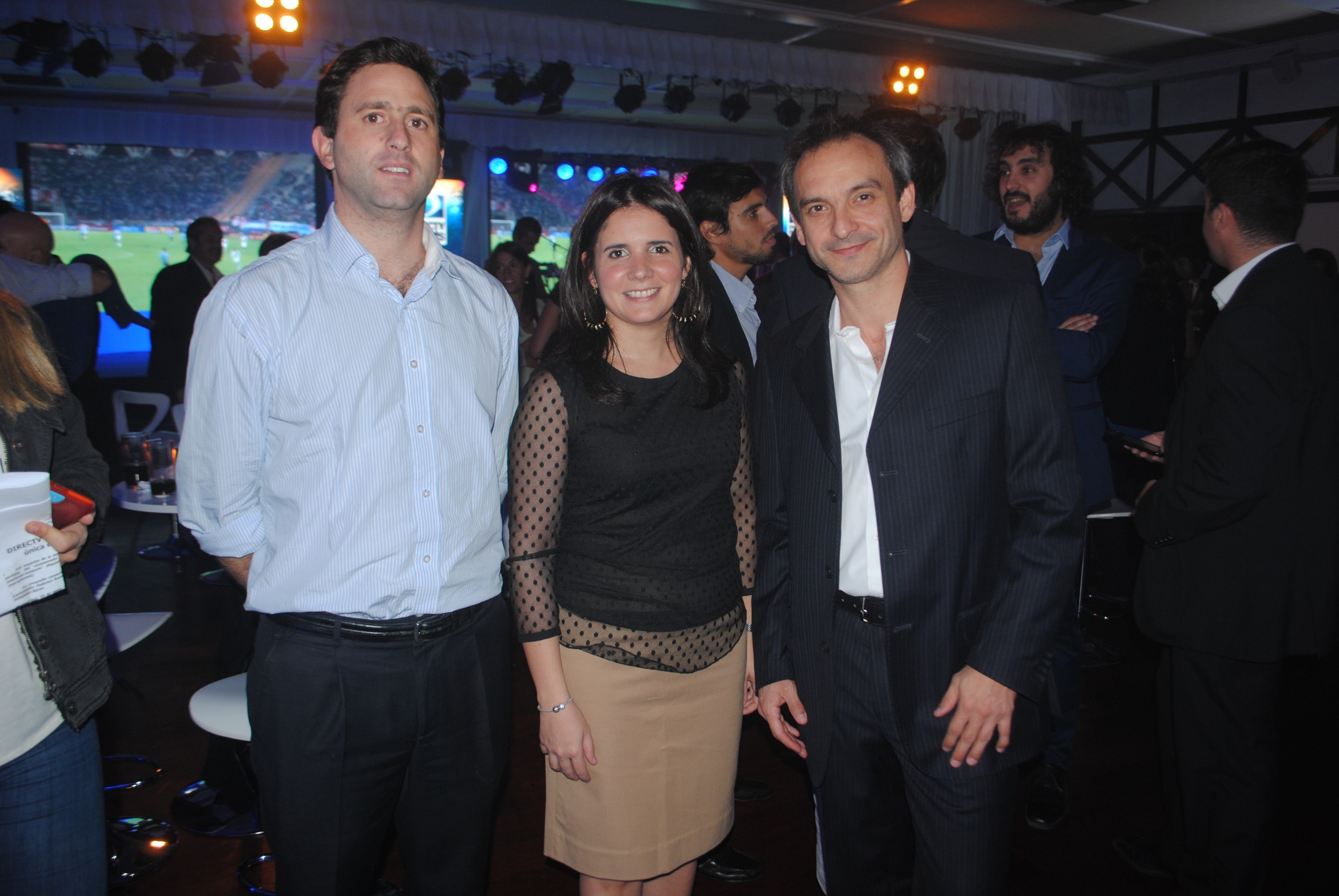 Ignacio Labat, Mariana Machado, Juan Carlos Barbieri.