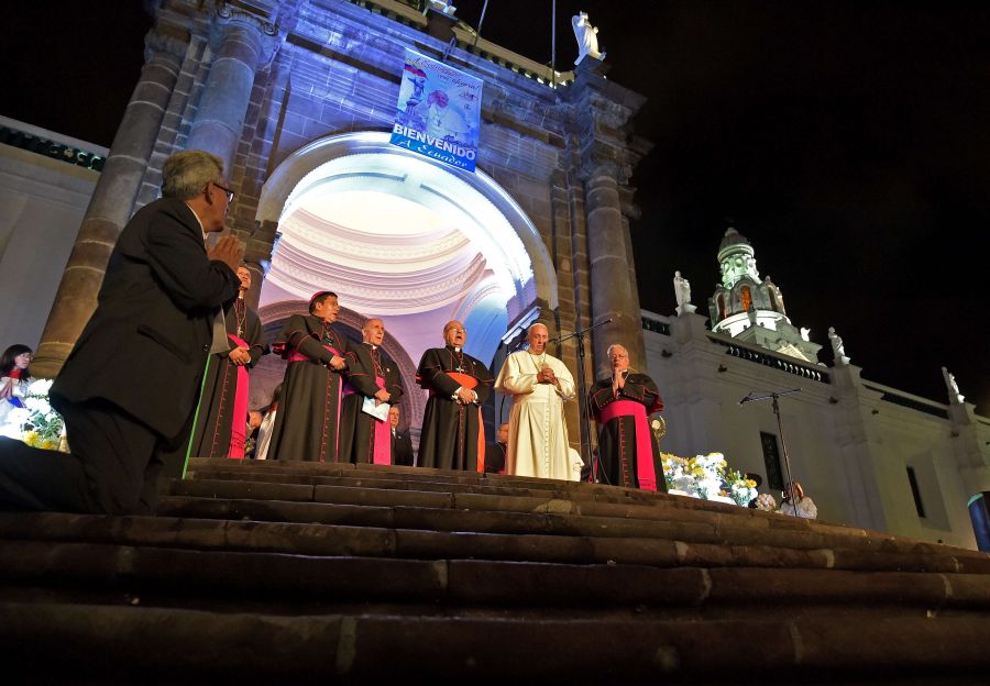 Las mejores imágenes de la visita del Papa Francisco a Ecuador - EL ...