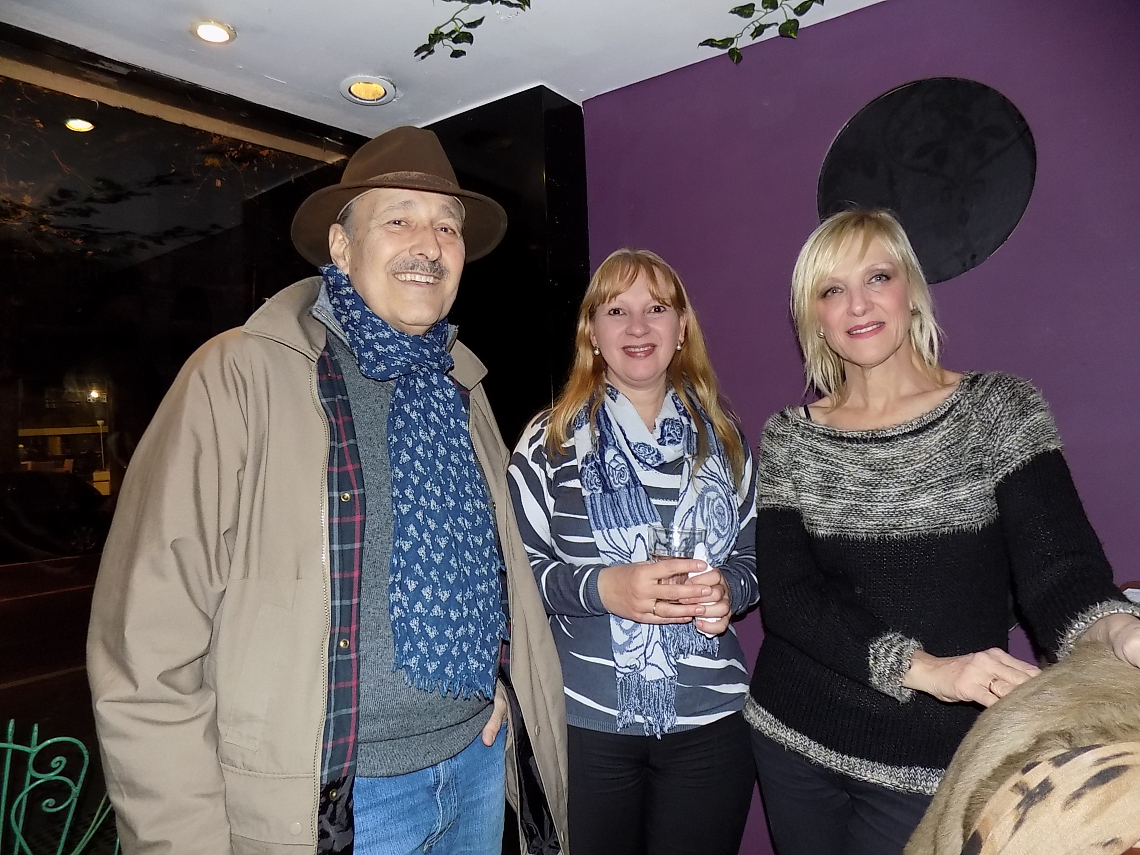 Ricardo Tornesi, Norma Babela, Laura Dotta.