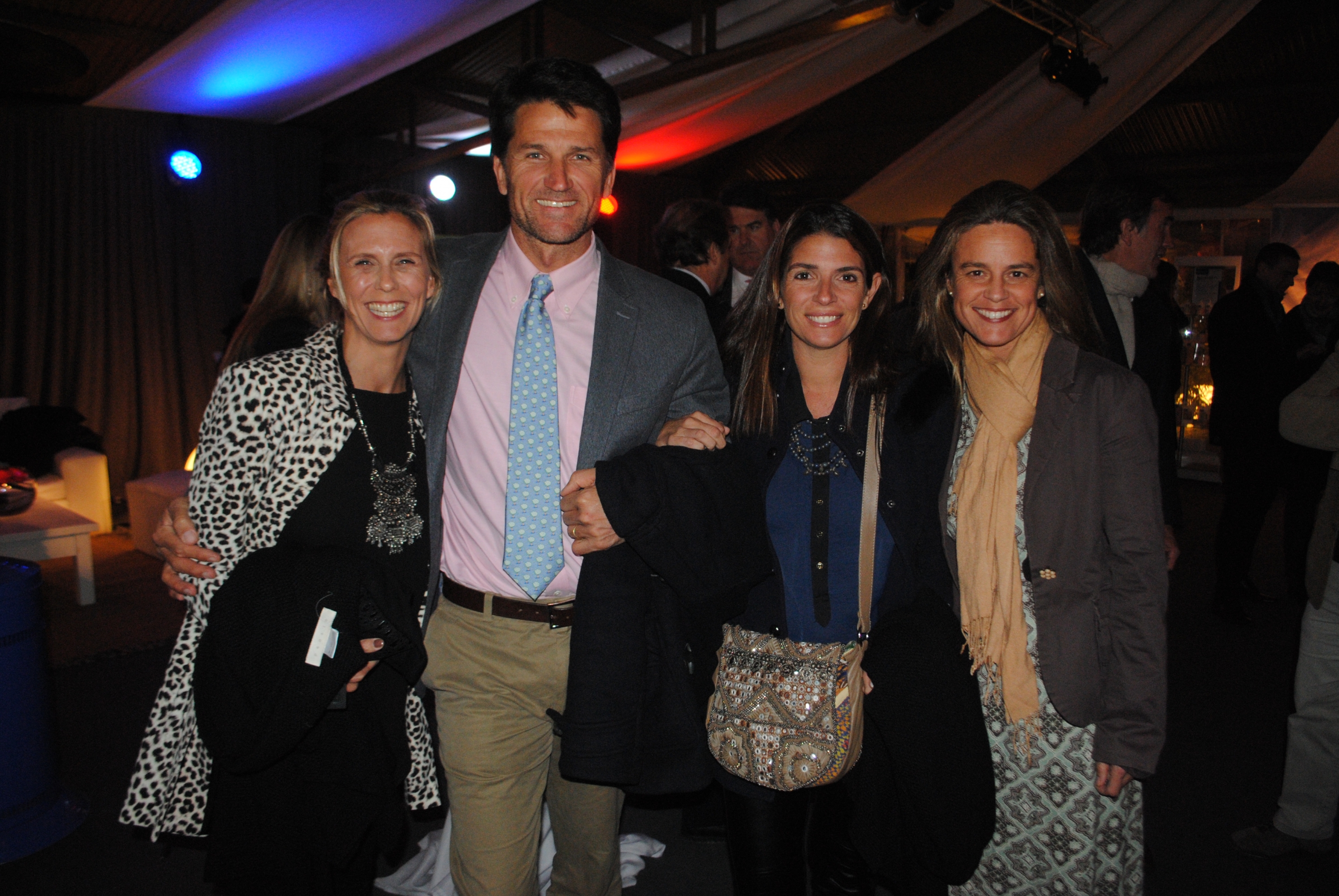 Pamela Miles, Juan Santamarina, Gochi Páez, María Victoria Pereira.