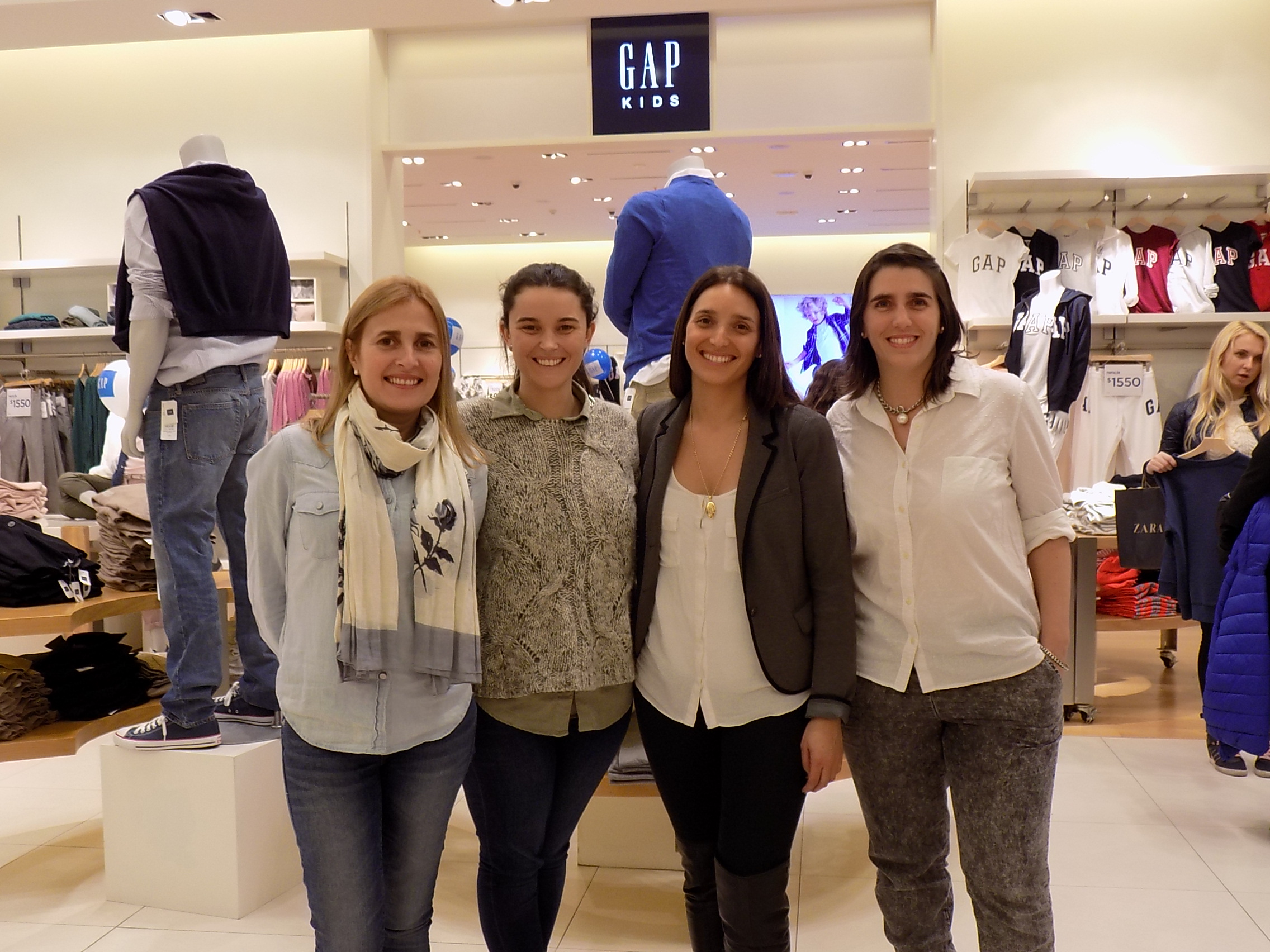 Cecilia Alves, María Campiotti, Ana Laura Arismendi, Ana Inés Rodríguez