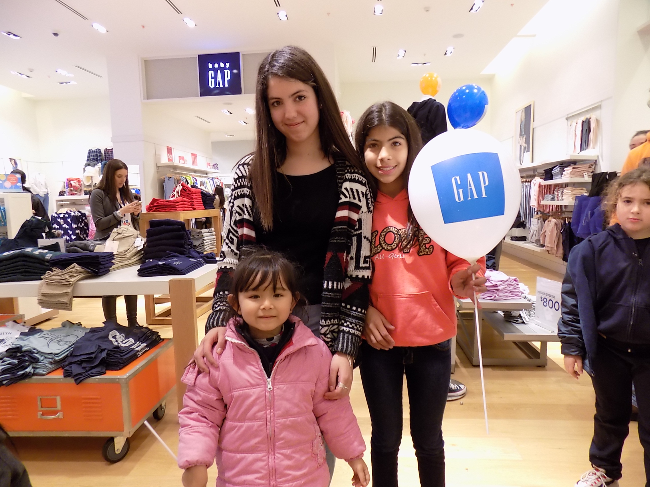 Maia González, Faustina Lestrade, Micaela Tavarez.