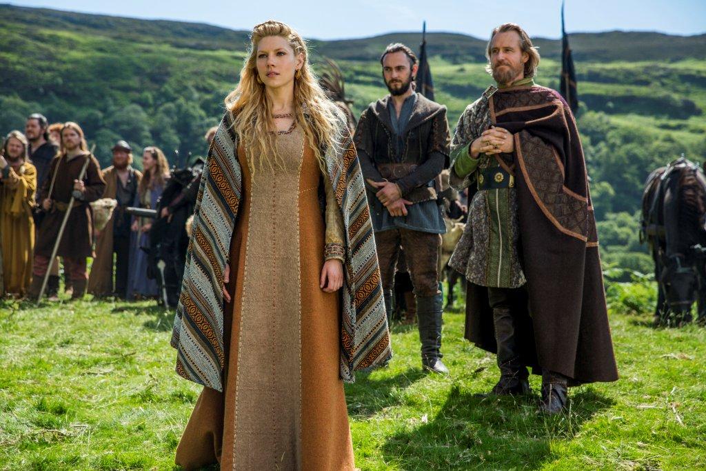 Tercera temporada de <i>Vikingos.</i>