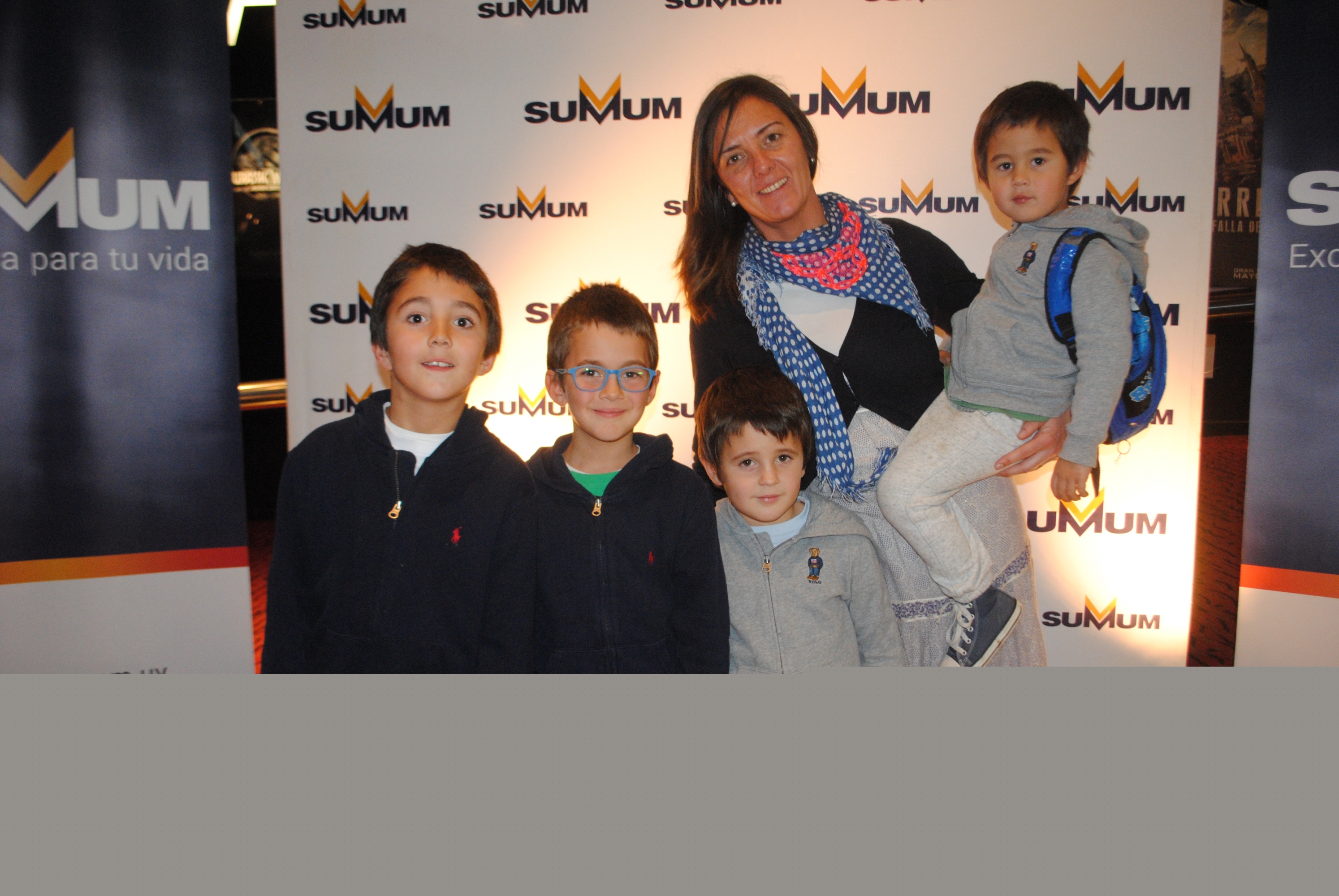 Juan Francisco, Alfonso y Felipe Tarigo, Inés Gastaldi, Nicolás Gastaldi.