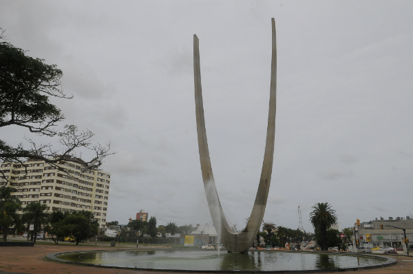 Monumento a Luis Batlle Berres, un clásico de Montevideo.