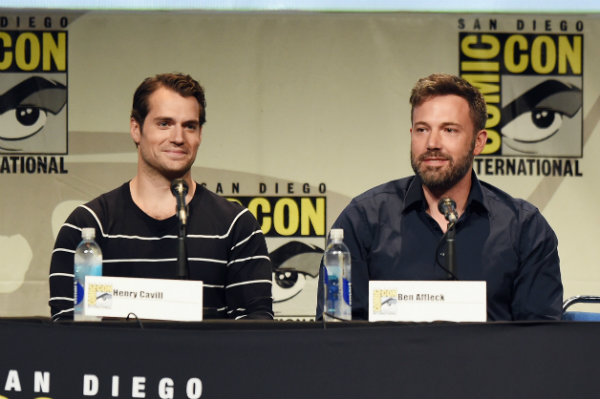 Superman y Batman. Foto: AFP