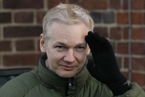 Julian Assange. Foto: AP